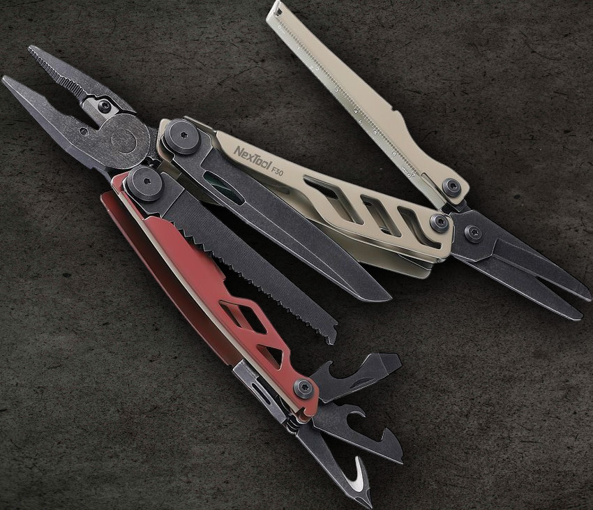 NexTool Flagship Pro Multi Tool Several Integrated Standards Ruler Glass Breaker