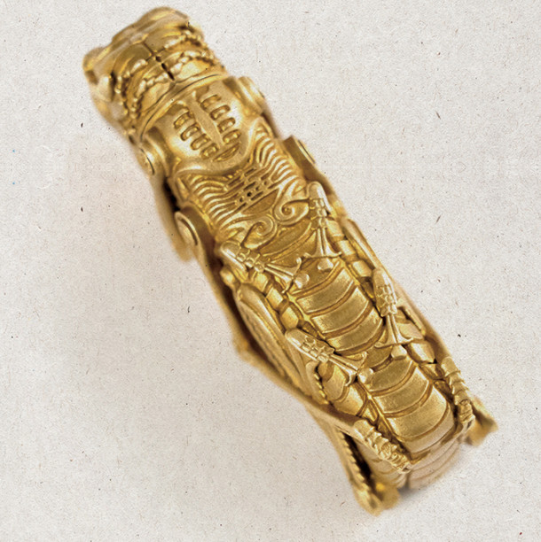 Handmade Brass Grasshopper Flip Lighter Shell for Cricket Luxury Goods