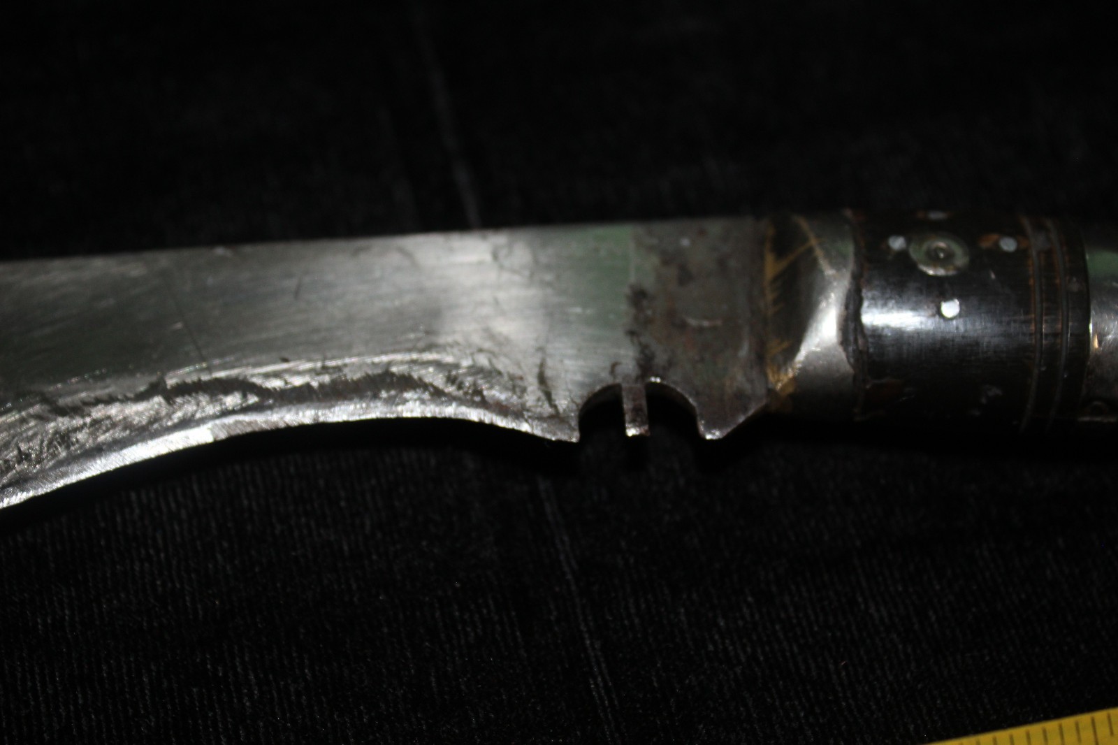 GURKA Curved Knife 12″ End to End Handmade in India Needs TLC AO4075643