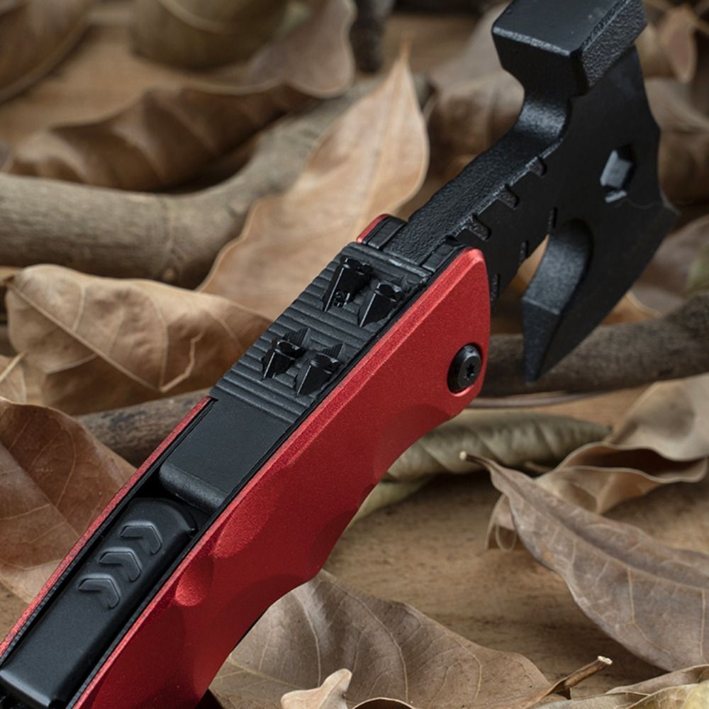 Best Multi Function Purpose Axe Hatchet Hammer Knife Tool Camping Survival Steel