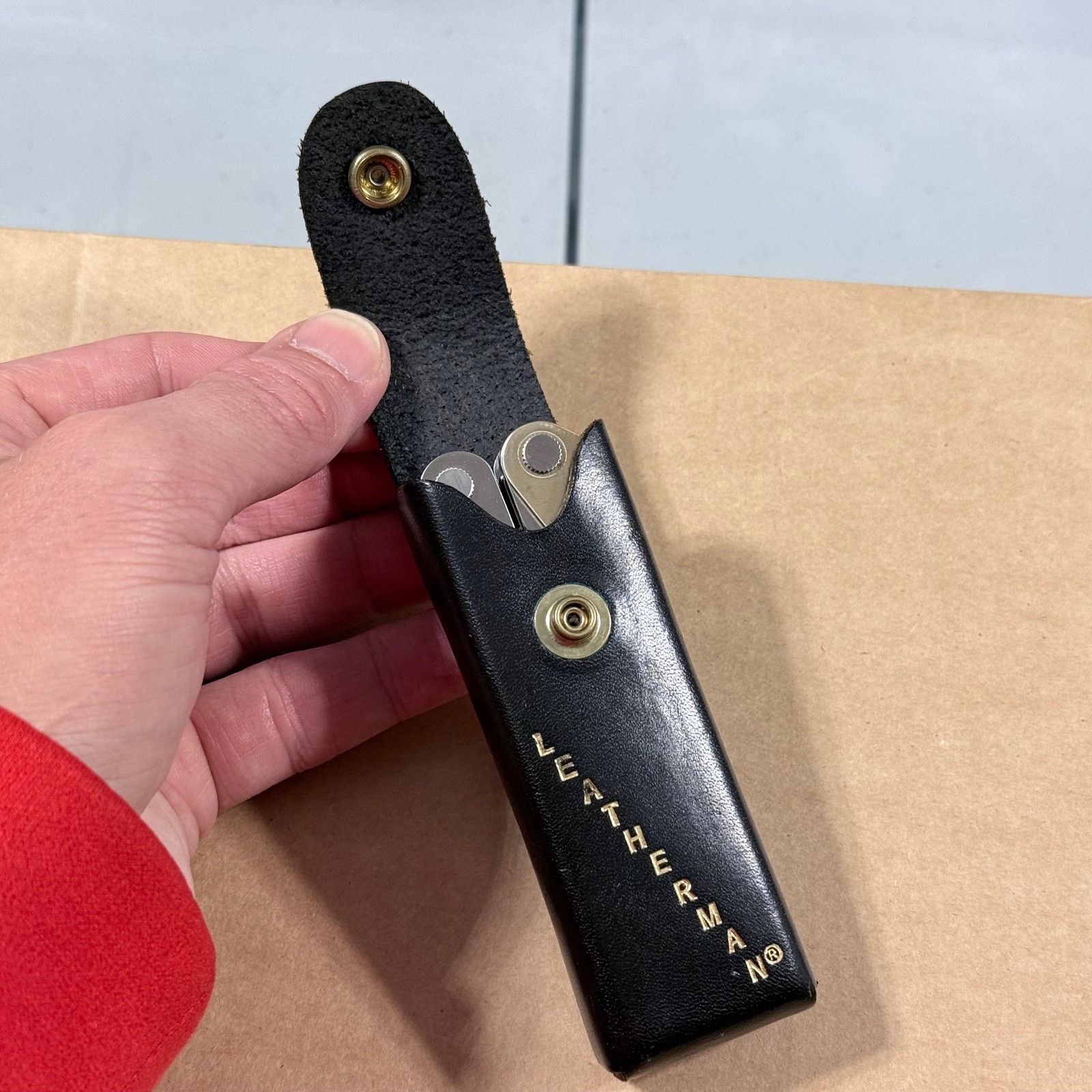 Leatherman Flair Multi-Tool Stainless 10/00 Corkscrew Sheath Knife RARE USA