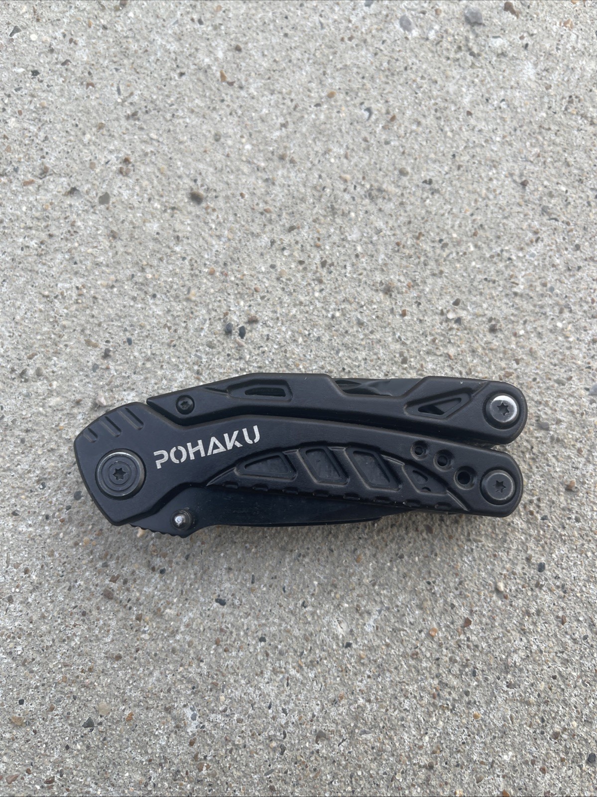 Multitool Knife, Pohaku 13 in 1 Pocket Multitool, Multi Tool with 3″ Large Blade