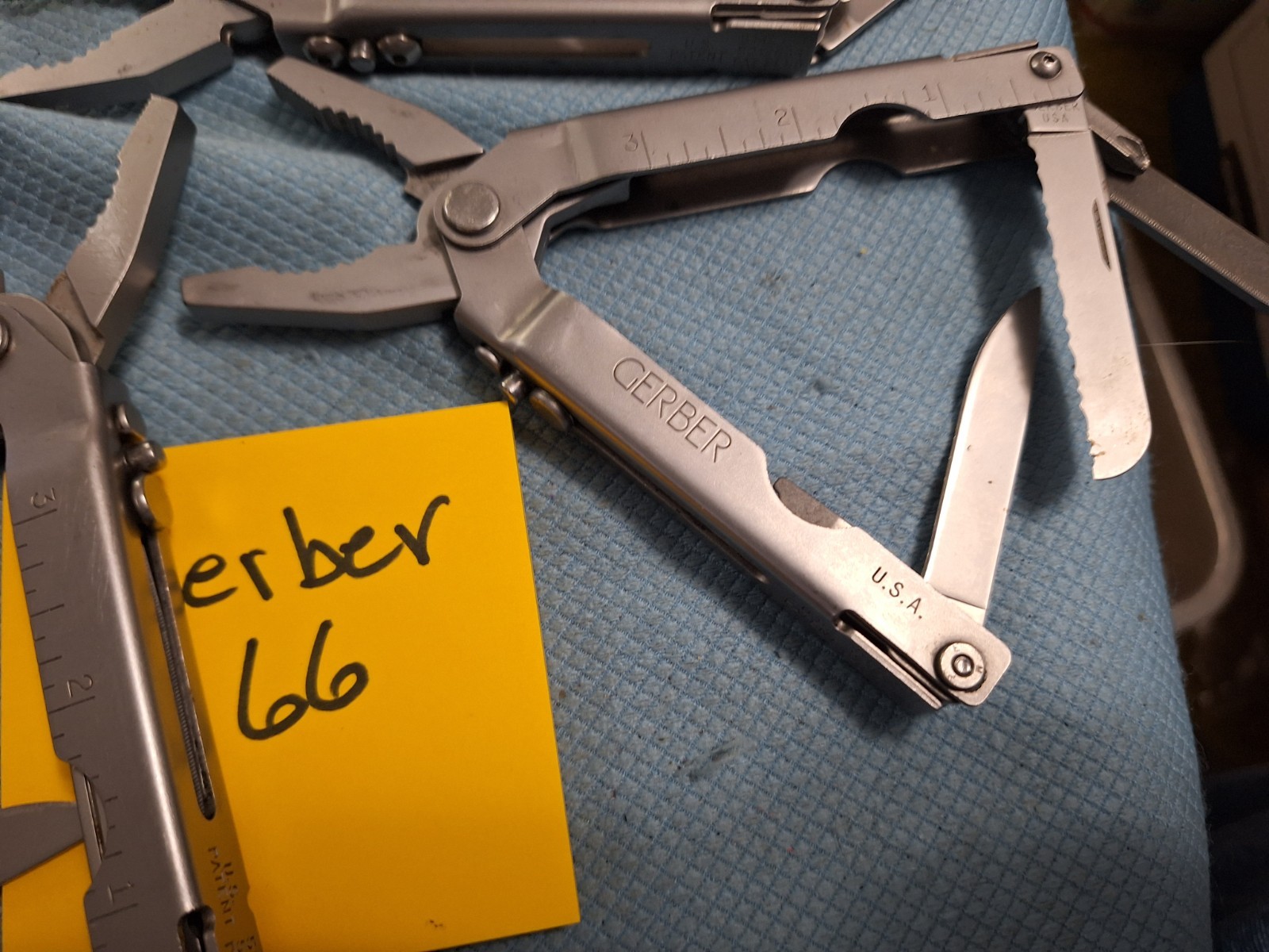 4 VINTAGE GERBER Multi Tools U.S.A. collectors Loc GERBER 66