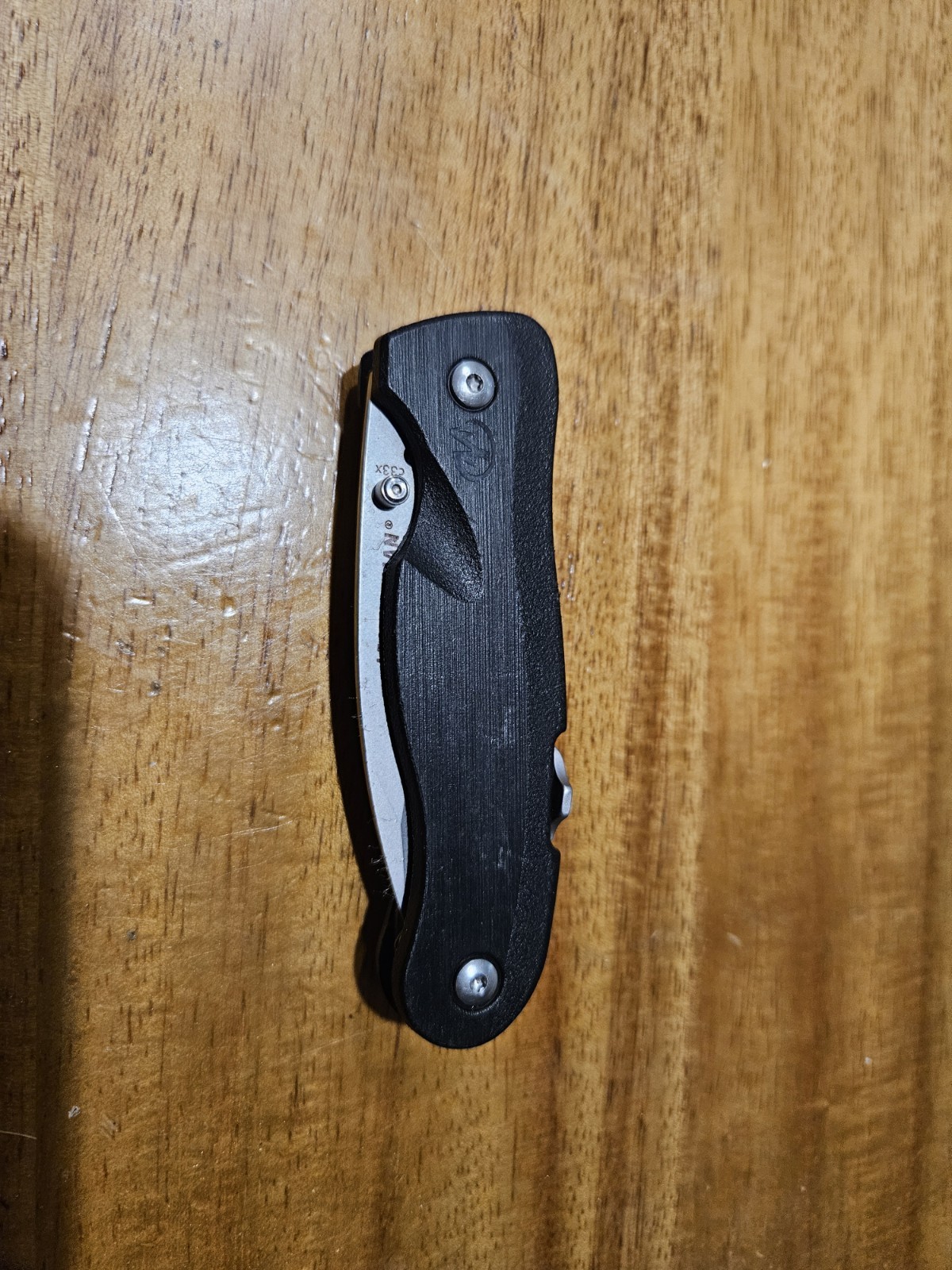 Leatherman Folding Lock Blade Knife c33x w/ Carabiner Retired