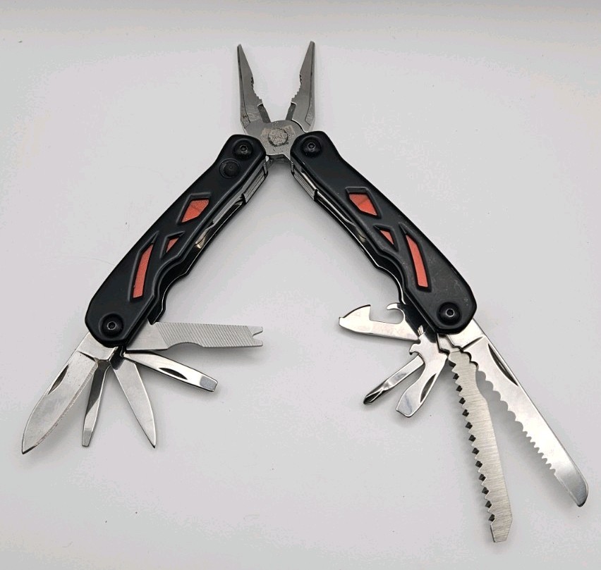 Misc Lot Of 4 Multi- Tools KOBALT YUKON STAINLESS STEEL CHINA Good Condition Lot