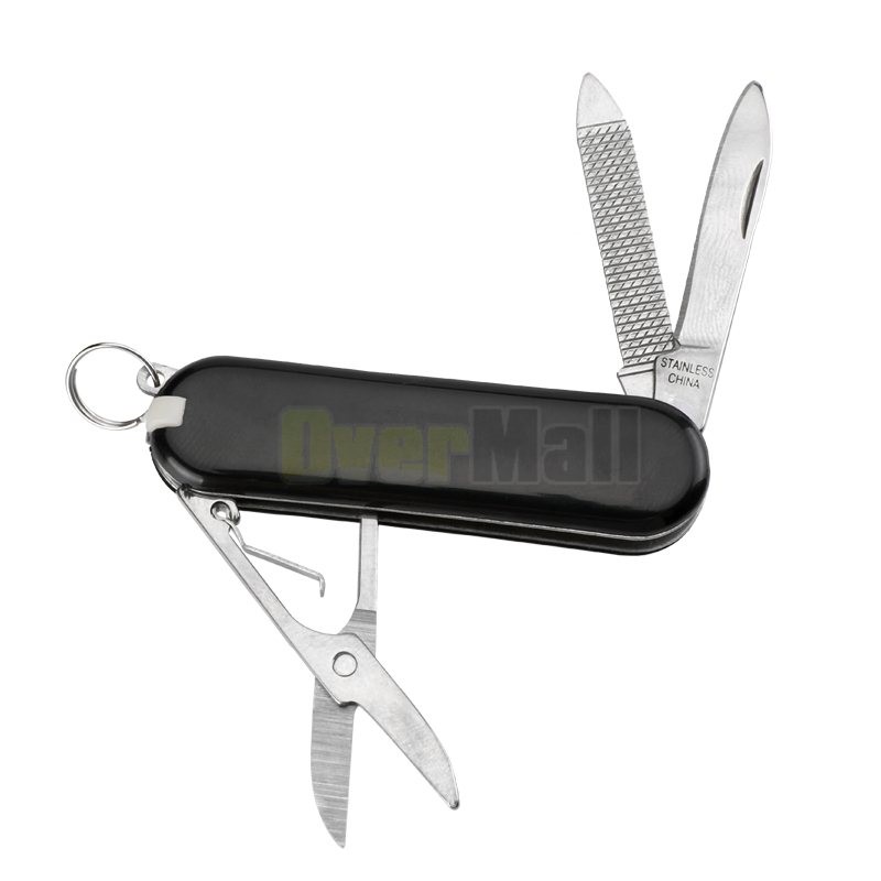 2X Army Knife Mens Pocket Knife Small Folding Camping Mini Survival Tool 3in1