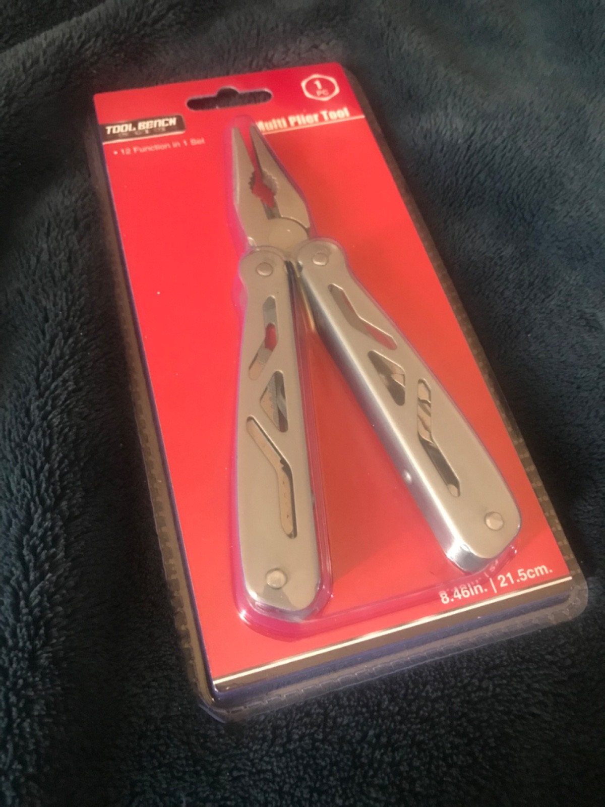 Tool Bench Platinum 12-in-1 multi tool set Pliers long nose all in one Brand New