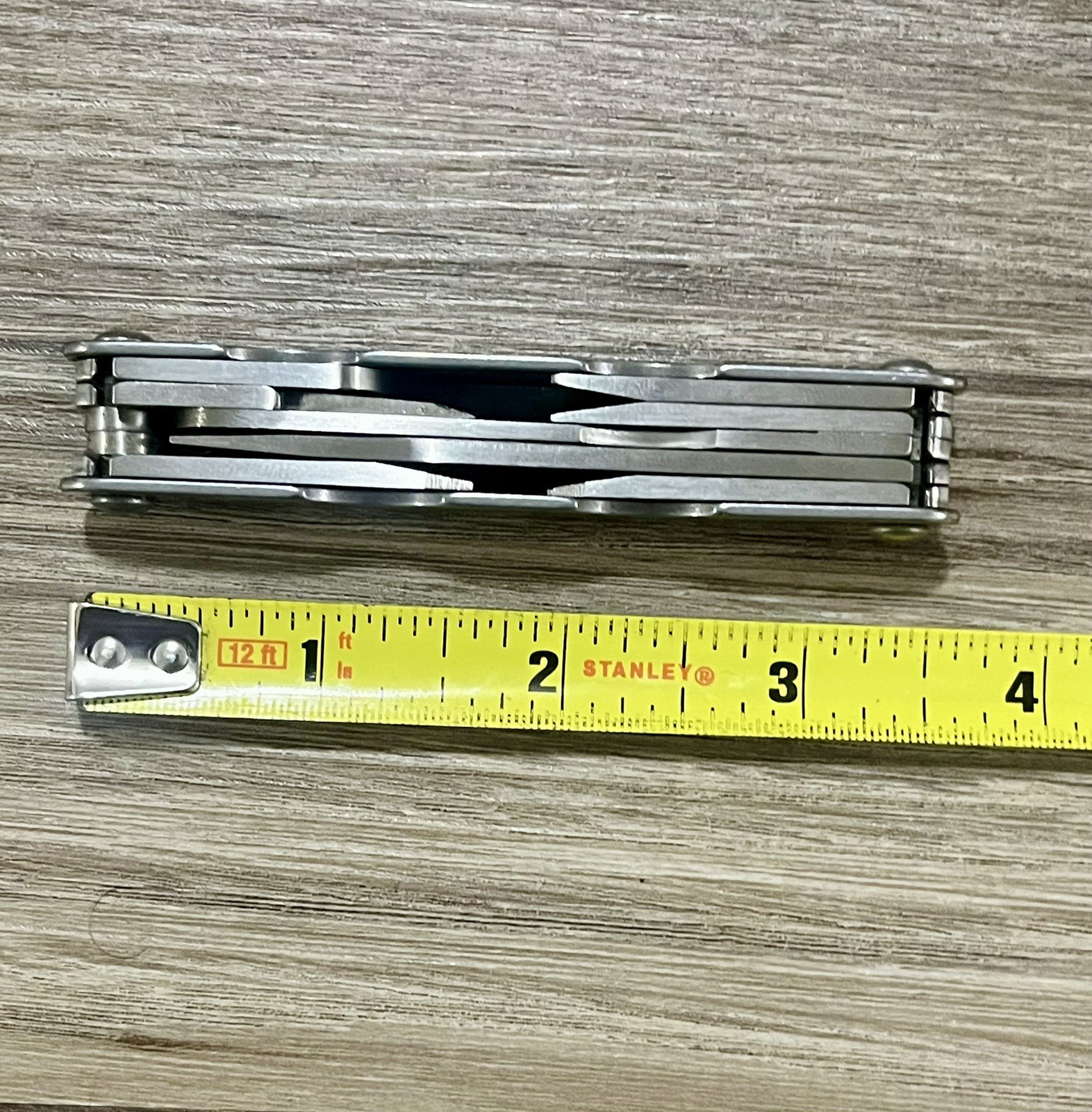 Unbranded 8-in-1 Multi Tool Folding Pocket Knife Survival Fishing Outdoor Camp