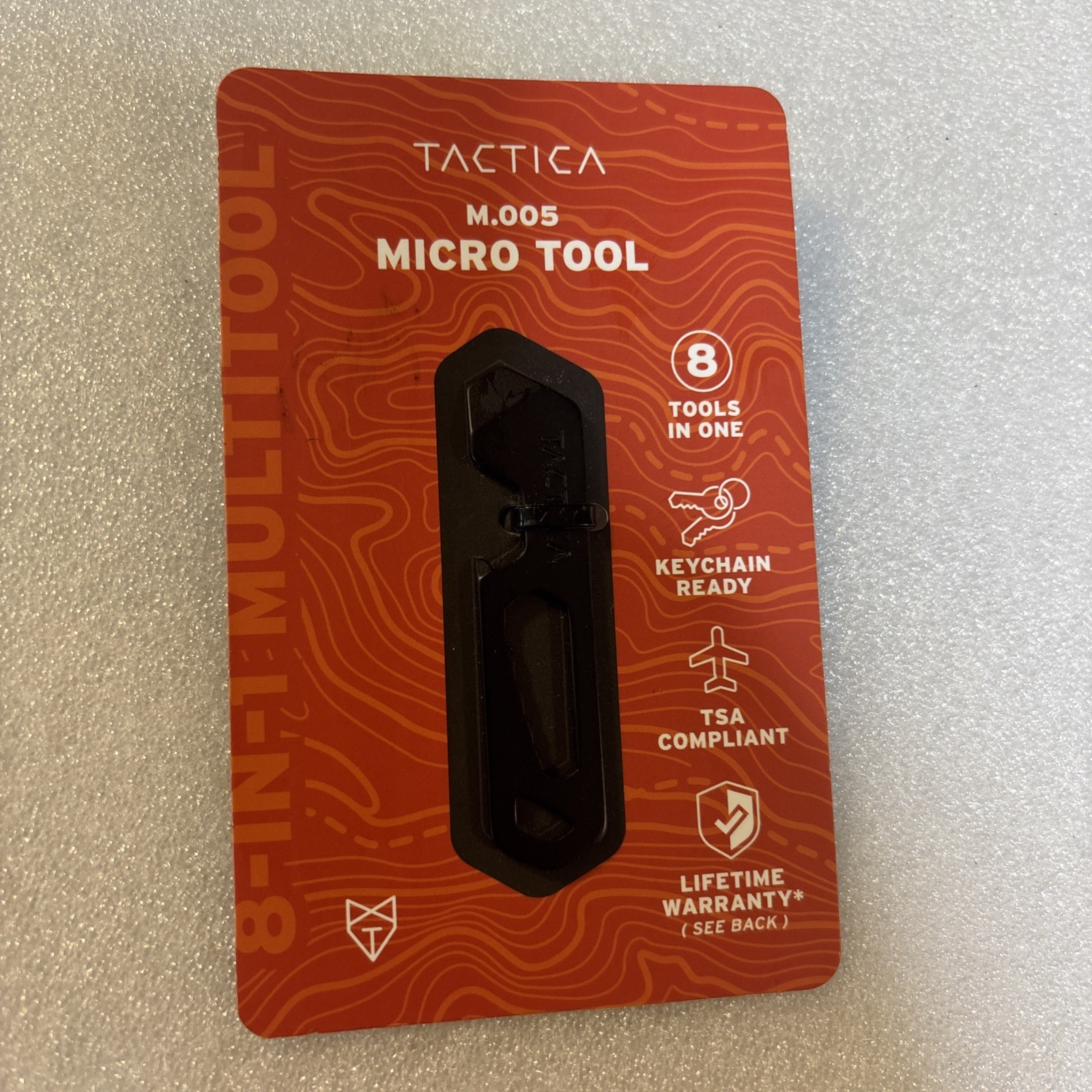 Tactica EDC M.005 Stainless Steel Micro Tool NEW Keychain Bottle Opener Wrench
