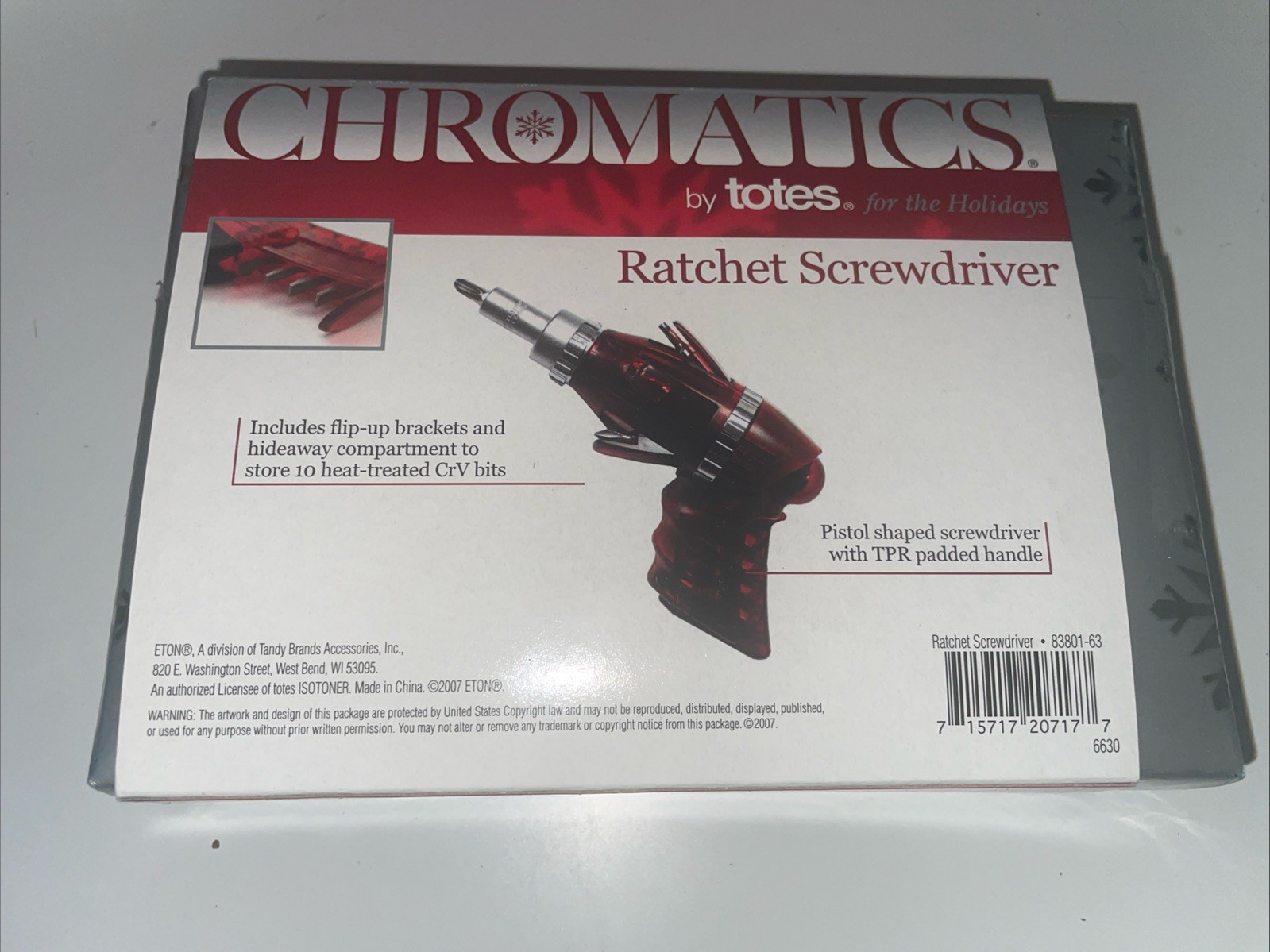 Chromatics By Totes Large Pocket Tool Flashlight Compact Tool
