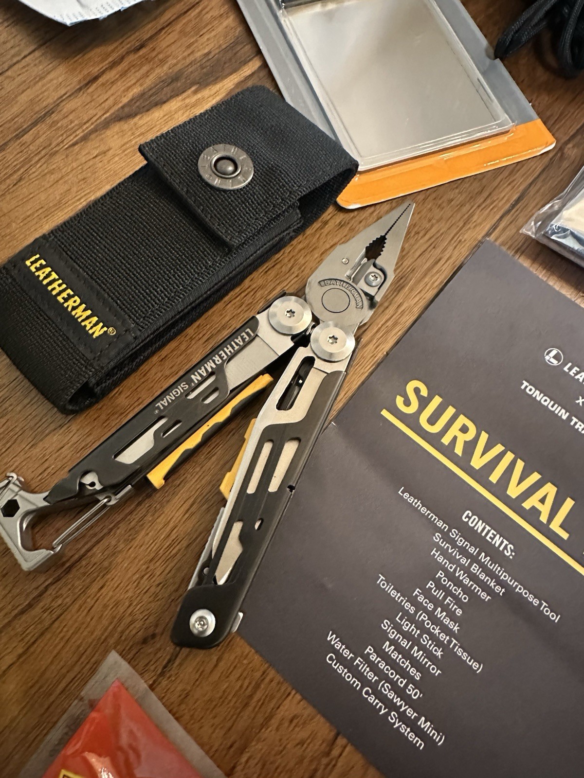 Leatherman X Tonquin Trading Survival Kit w/ Insert and Signal, Limited Edition