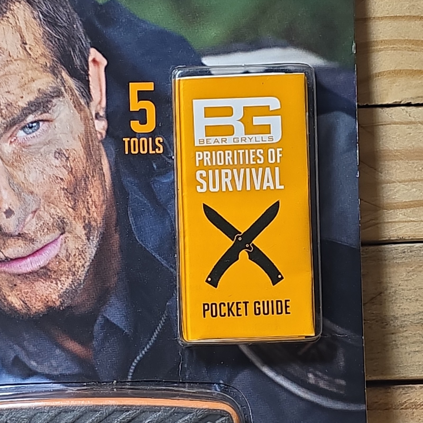 Gerber Bear Grylls Pocket Tool Multi-Tool 5-in-1 Knife/Screwdrivers w/ Guide
