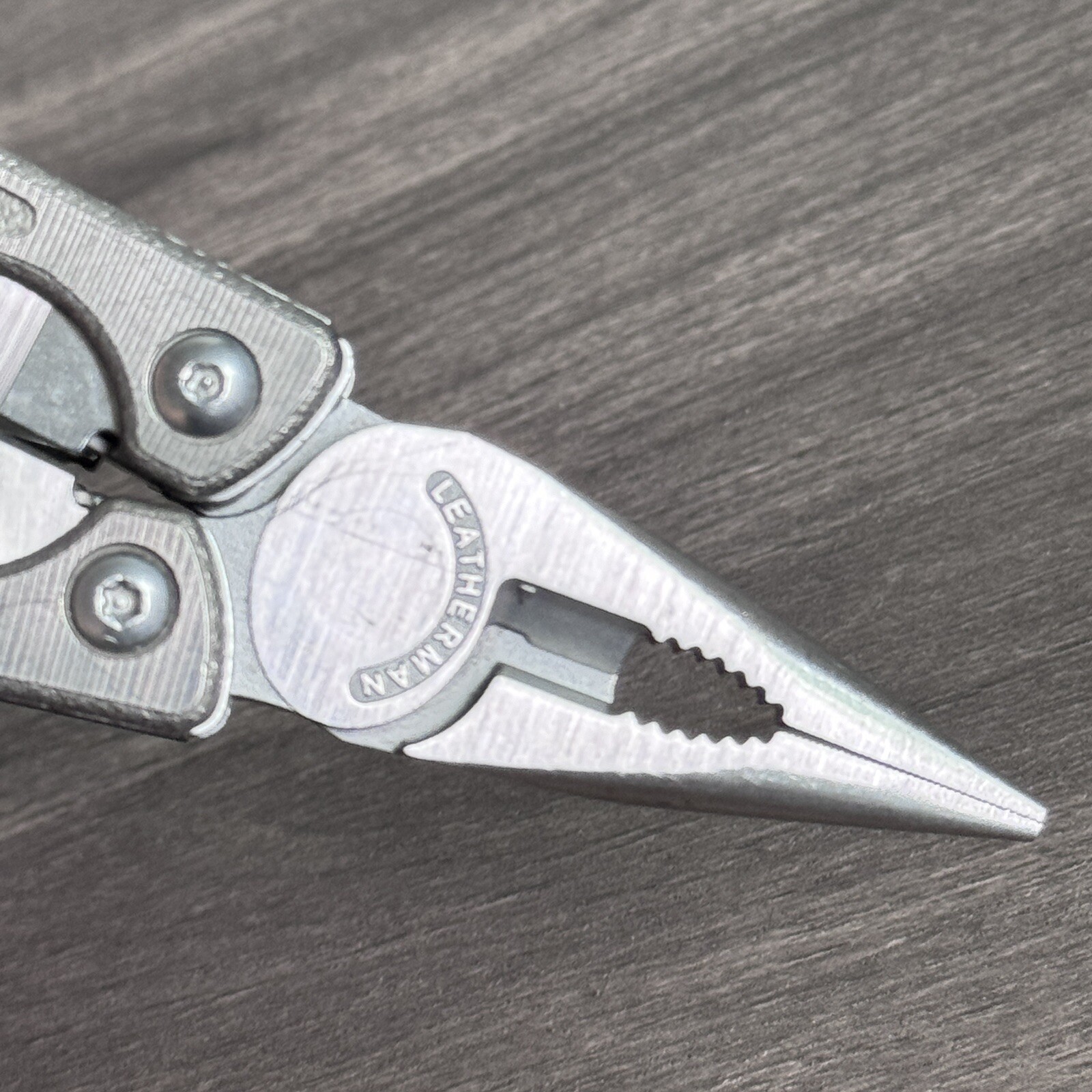 Leatherman Charge Ti Multitool early PAT PEND, early bits