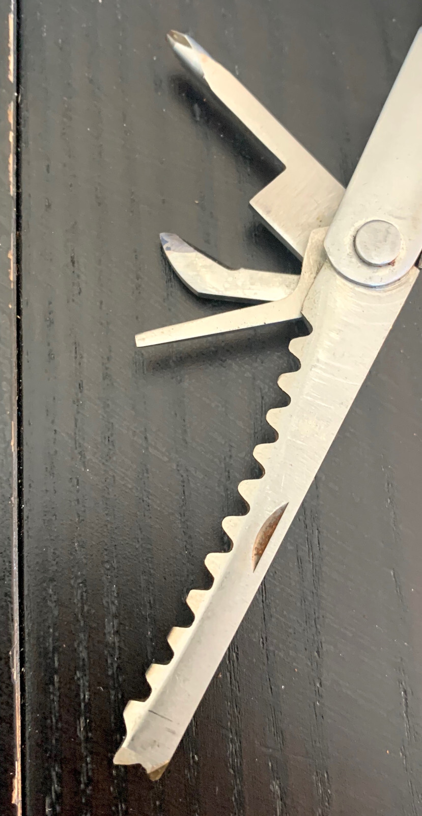 Vintage KC Professional No. 95121 Stainless Steel Multi Tool With Sheath