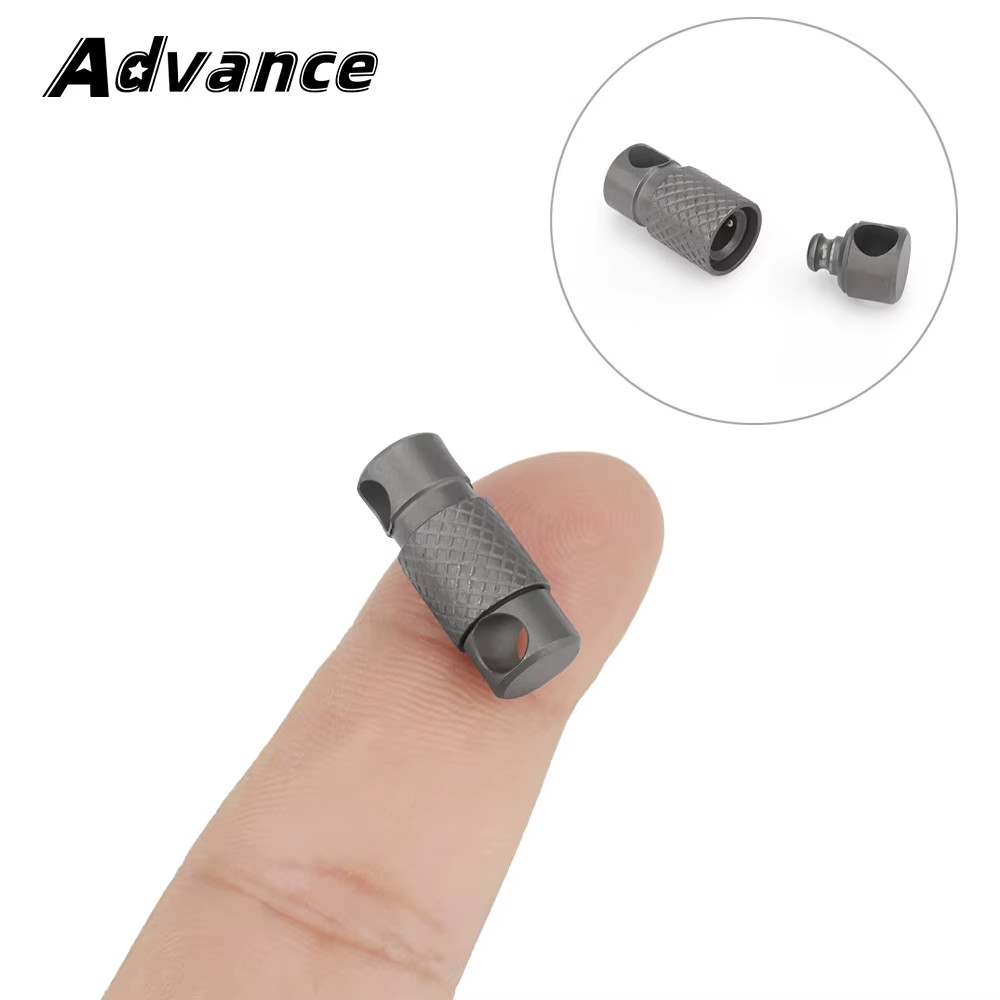 Titanium Alloy Mini Small Keychain 360 Degree Rotation Key Buckle MultiFunction
