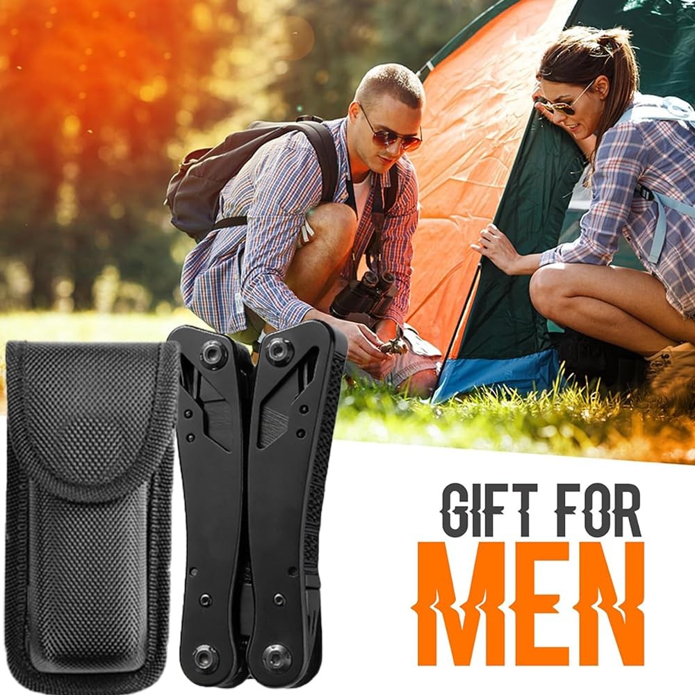 Multitool Pliers Gifts for Men, Stainless Steel Multi-Tool Pocket Me…
