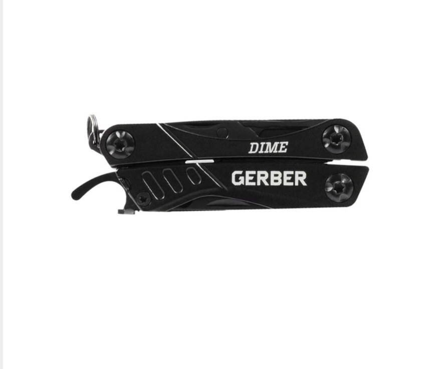 Gerber Dime 12 Multi-Tool Black 30-000469 BRAND NEW Small & Lightweight Fiskars