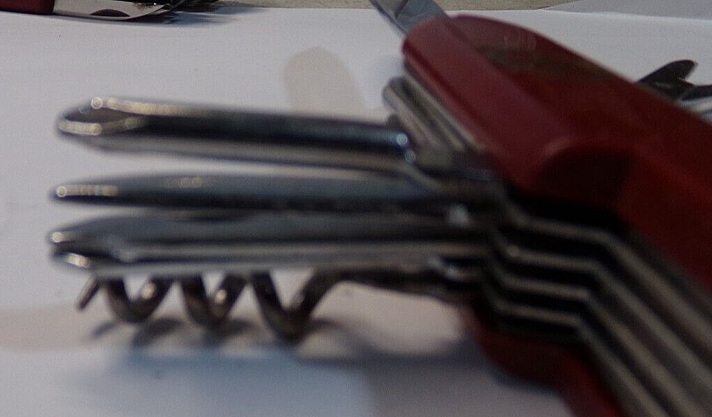 Lot of 3 ALPINE GEAR Multi Tool Knives STAINLESS CHINA – 3 knives