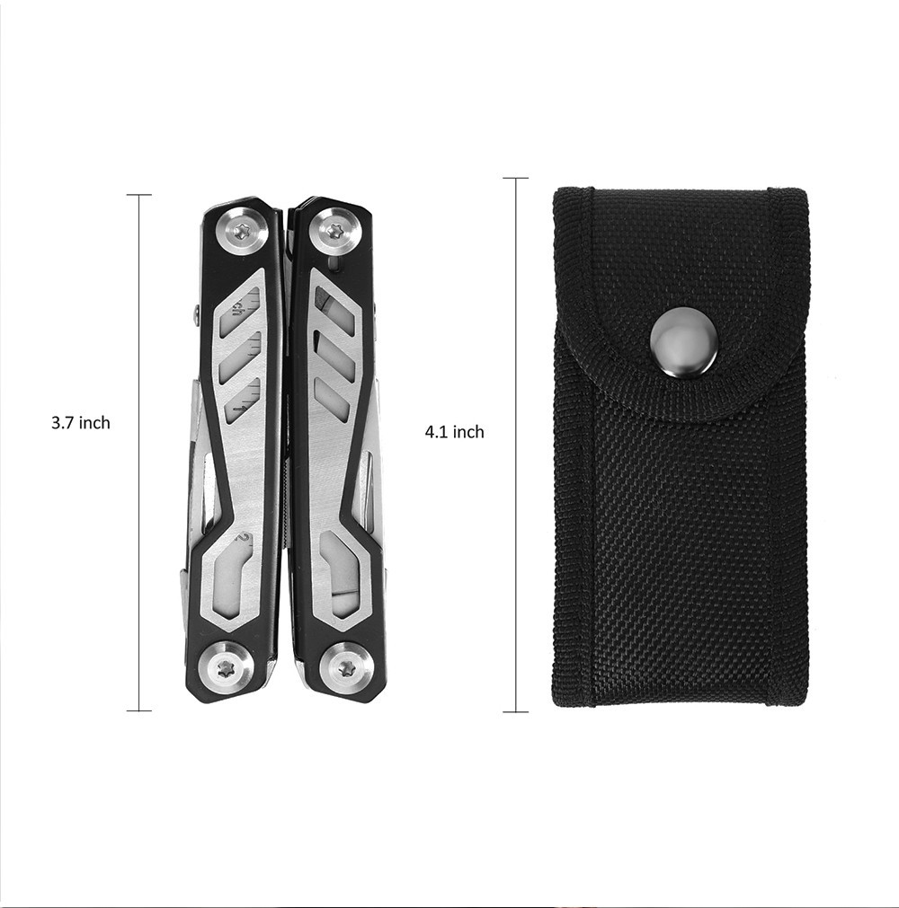 16-in-1 Multi-Tool Pliers Valentine’s Day Gift for Him, Pocket Camping Tools