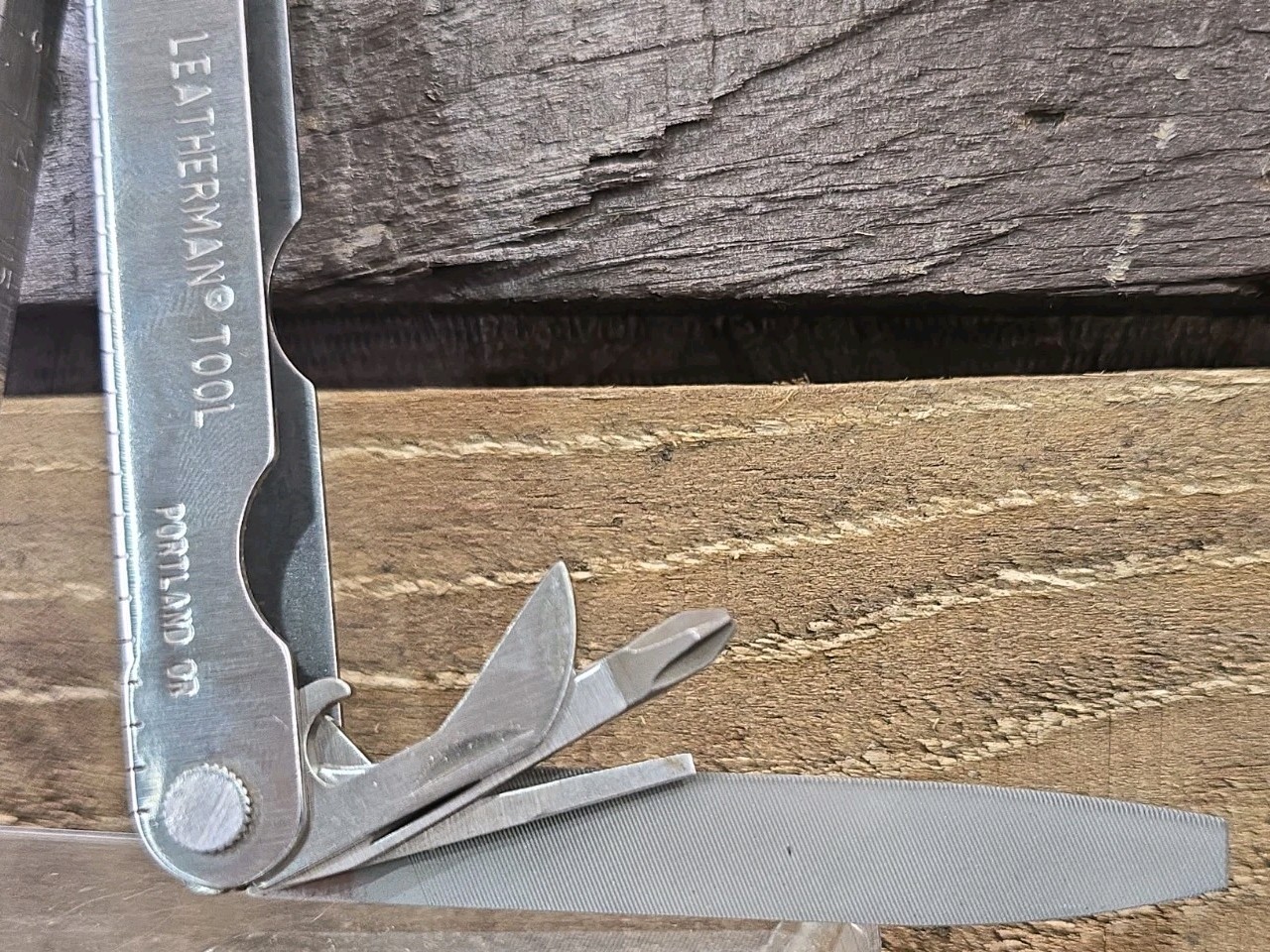 ORIGINAL LEATHERMAN TOOL WITH SHEATH. PAT#1325473. PORTLAND OREGON.
