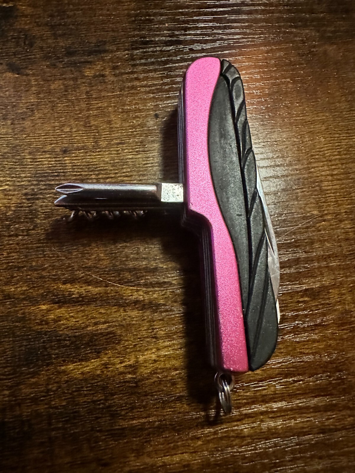 The Sharper Image Multi Tool Pocket Knife Pink
