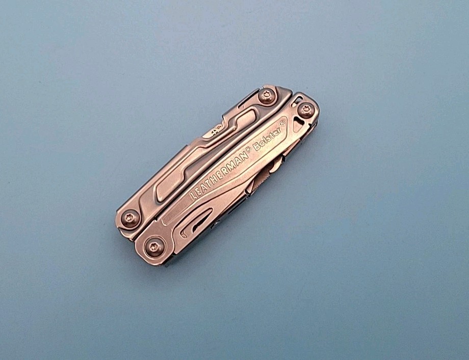 Leatherman Bolster Multi-Tool – Pliers, Knife, File, Screwdrivers, Bottle Opener