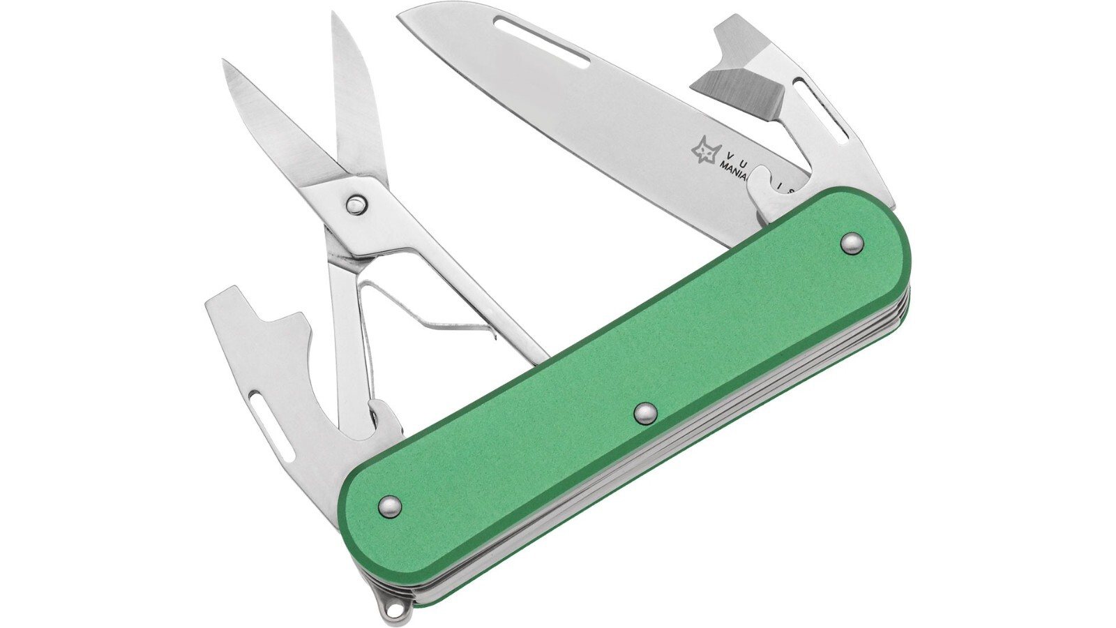 Fox Knives Vulpis 4-in-1 Multitool Pocket Knife Folding Pocket Survival Tools