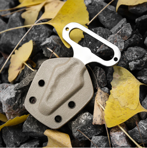 Stainless Steel Wrench Bottle Opener Tactical Key Chain Ring Crowbar Pry bar