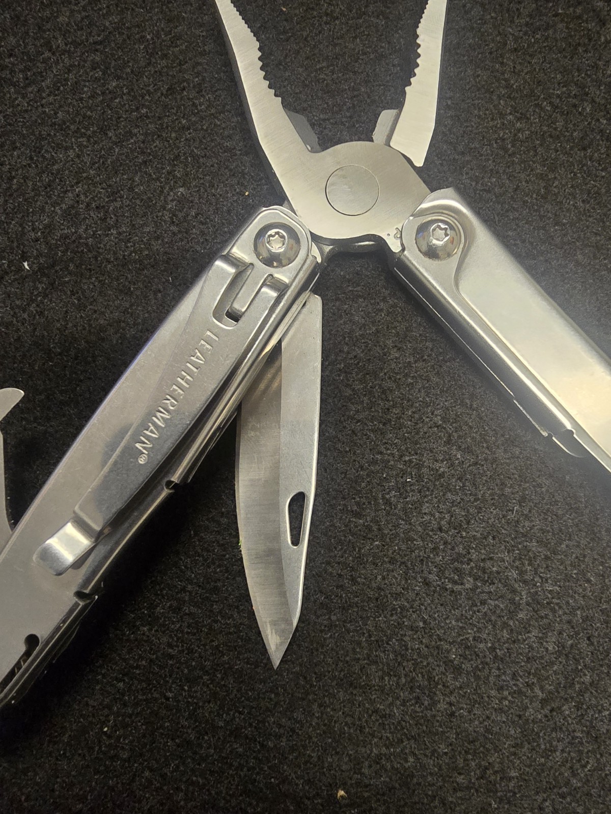 Leatherman 832127 Rev Stainless Steel Multi-tool With Pocket Clip