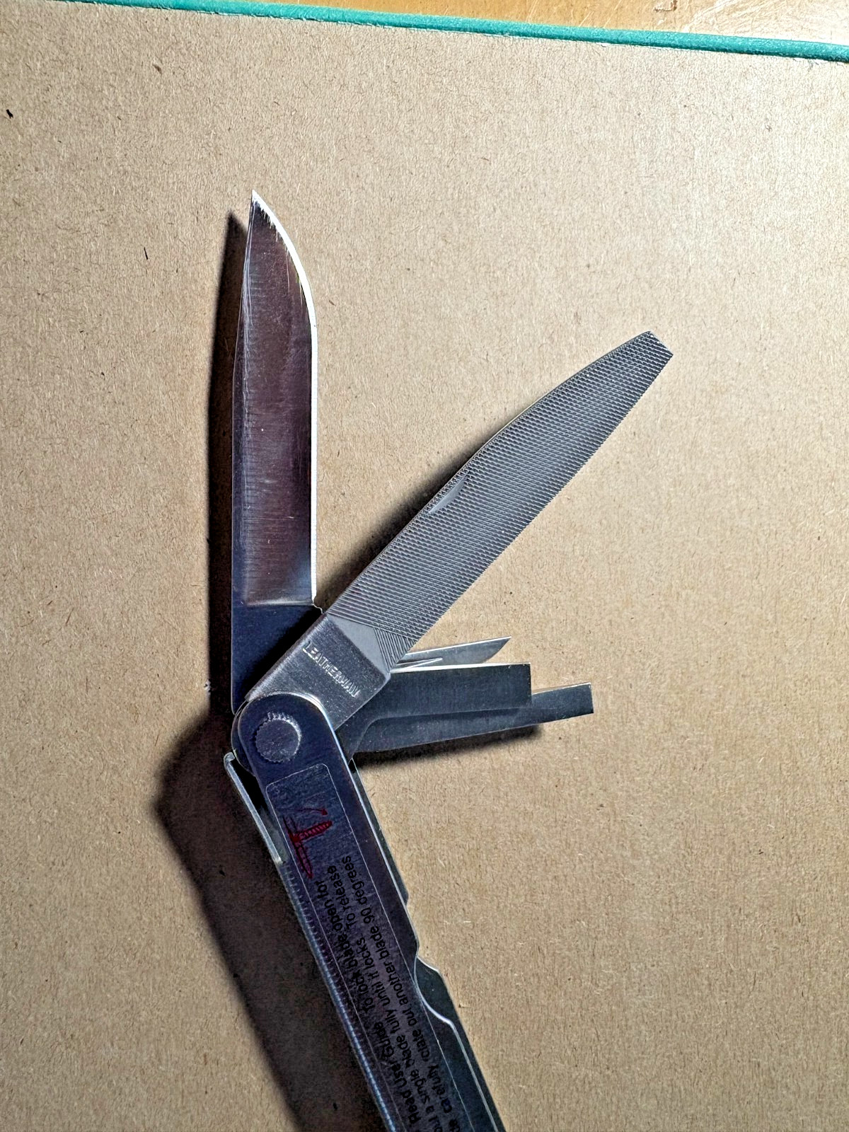 Vintage Leatherman Super Tool 08/99 w/Leather Sheath