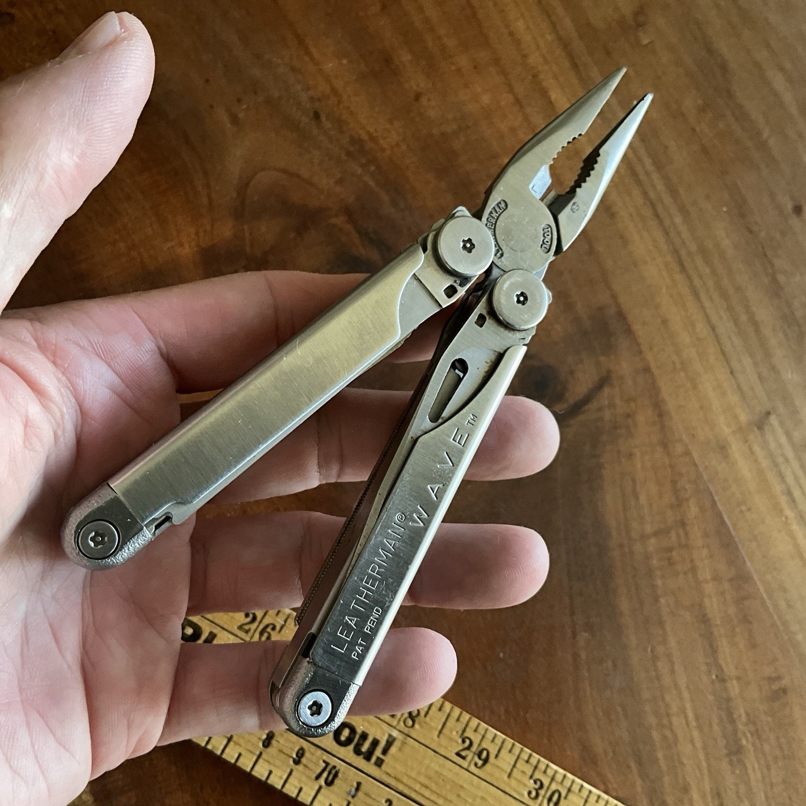 Leatherman Original Wave Vintage Multi Tool HUMMER Logo print Made in USA