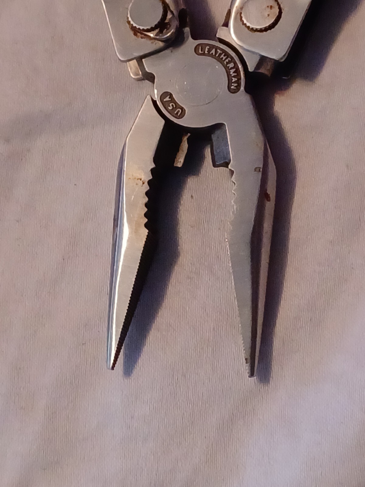 Leatherman PST II Multi Tool Knife Pliers File Drivers Leather Case