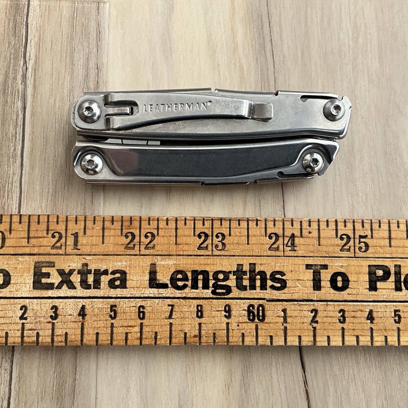 Leatherman Rev Multi Tool W Belt Clip Date Code 0323 (March 2023) Good Condition