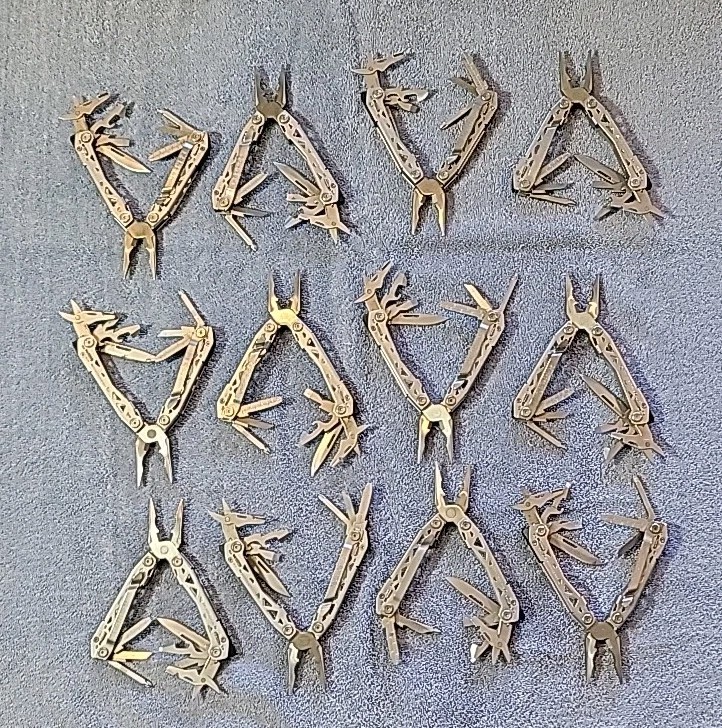 Gerber Suspension NXT Multi Tools – LOT OF 12 – Pliers, Scissors, Knife, File