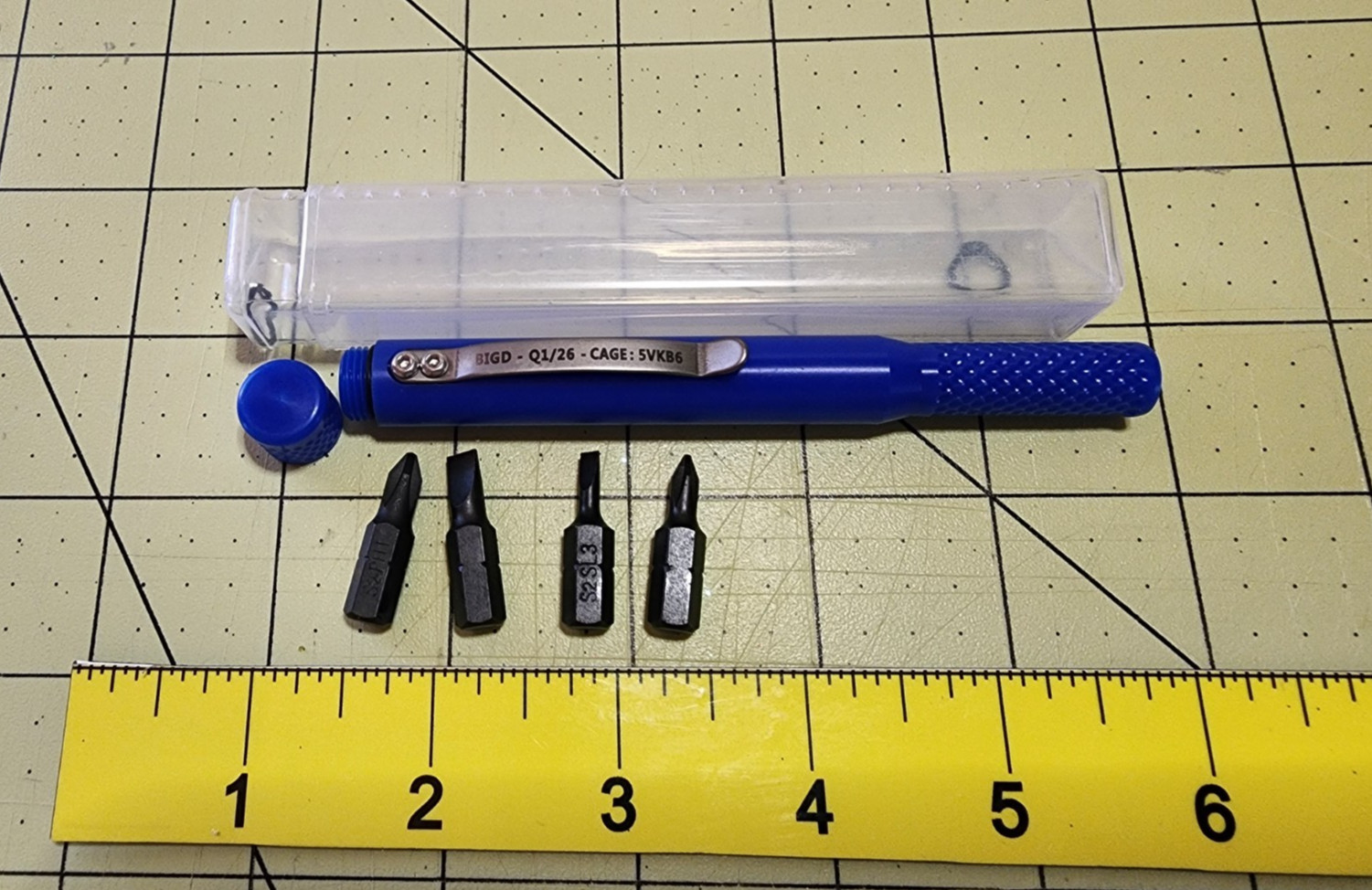 CountyComm Maratac *Rare Blue* Delrin MultiTool BIGD Q1/26 CAGE 5VKB6 NIB