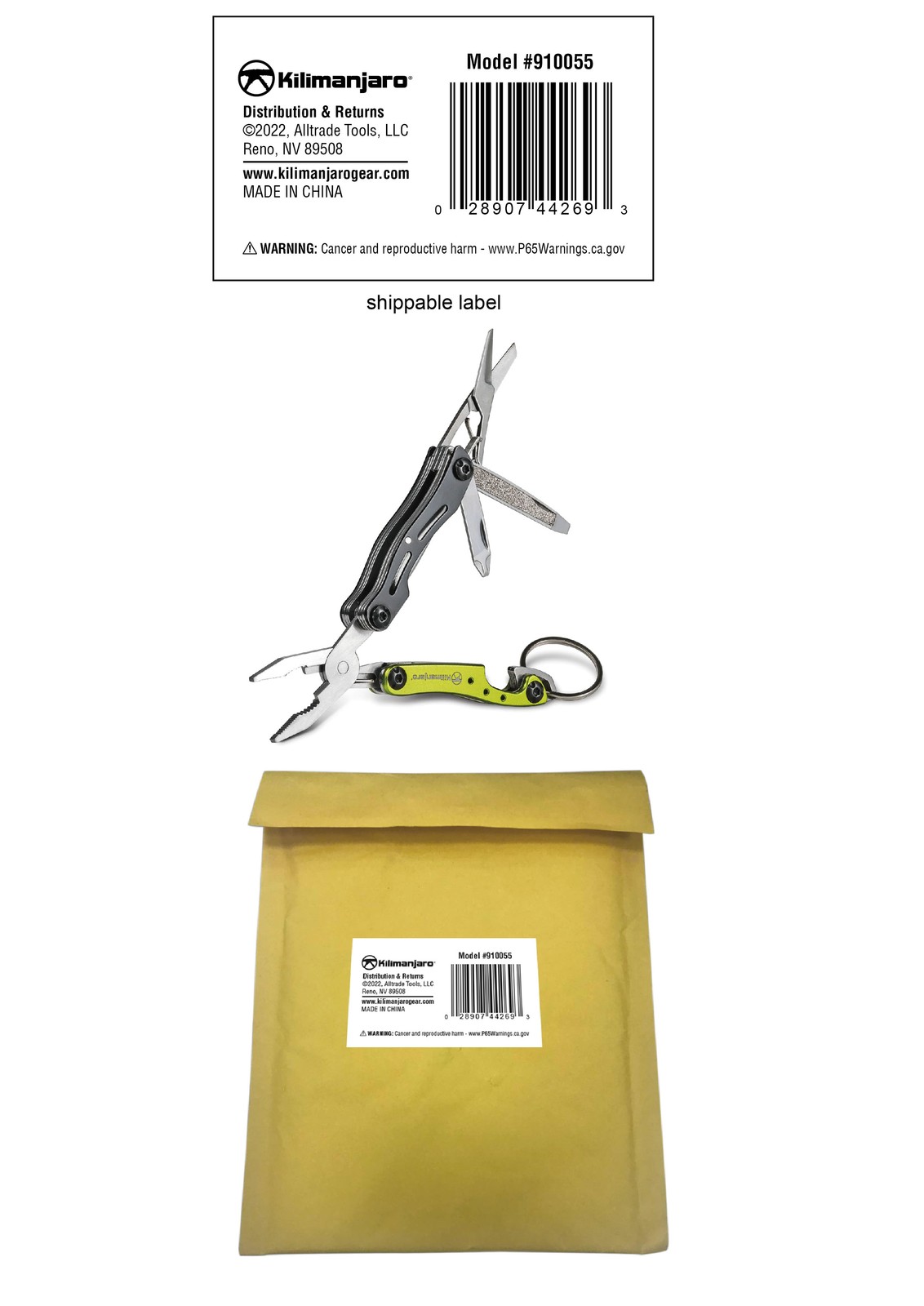Kilimanjaro 9-in-1 Multi-Tool (Ascend) – 910055