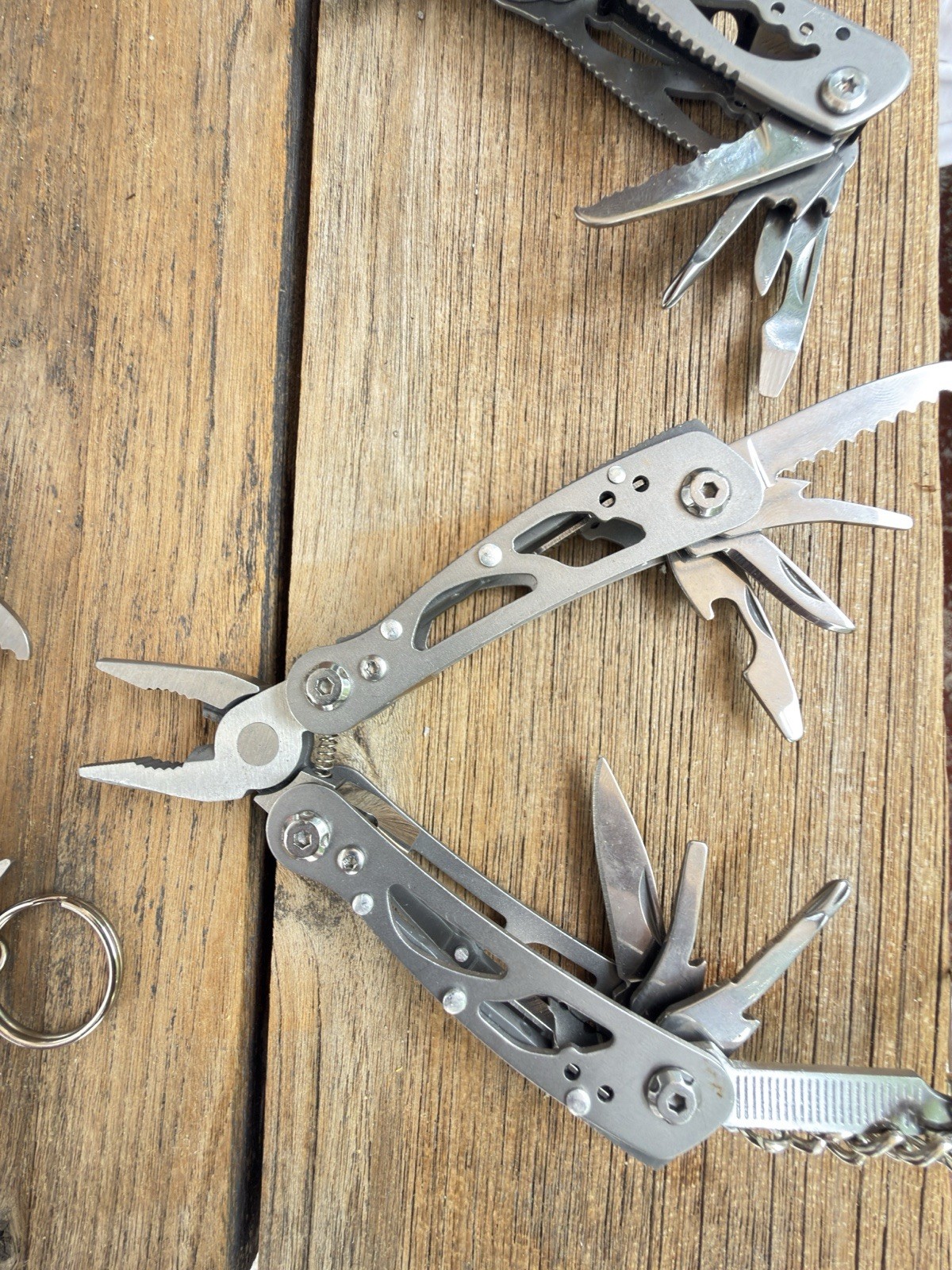 Lot of 11 Swiss Army Style Pocket Knives Multi Tools