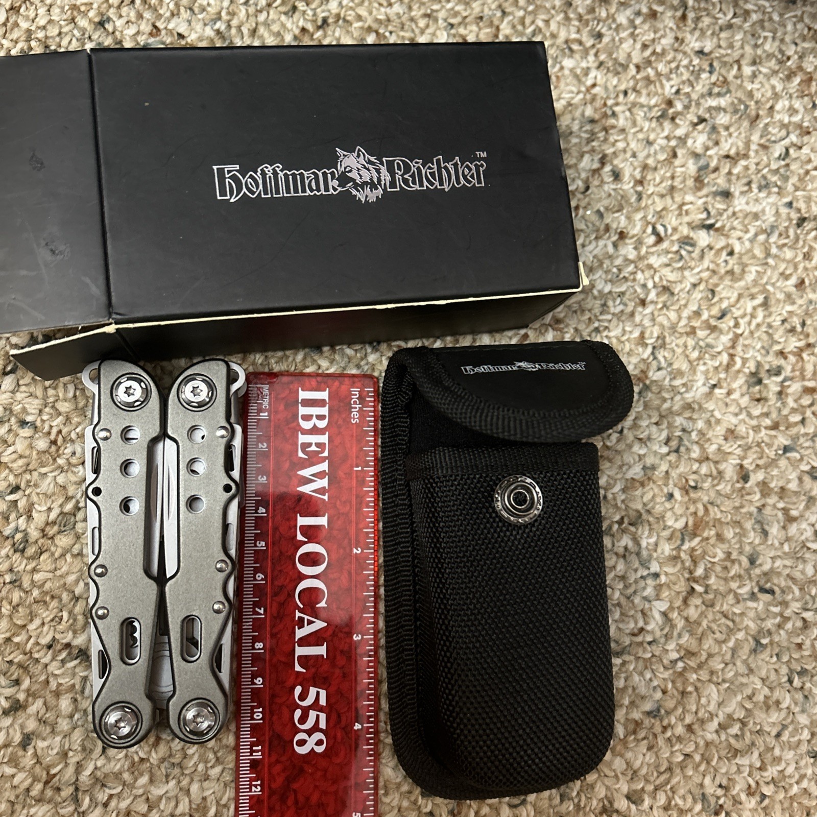 Hoffman Richter Mini Multitool Multi Tool With Case NEW Open box Bin 3