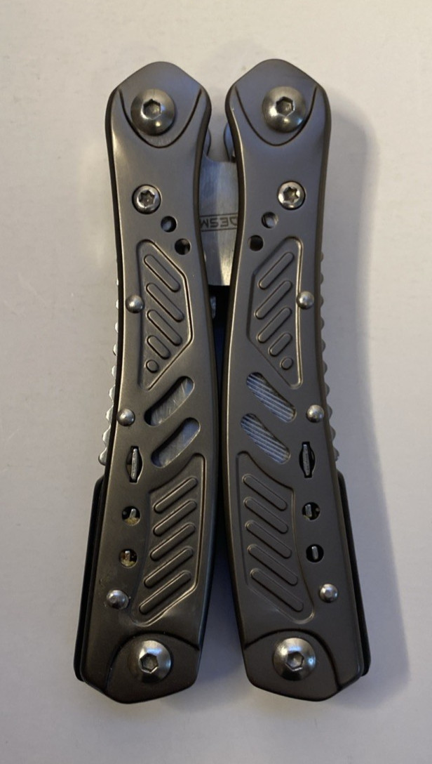 Guidesman Multi Tool Pliers Knife w Sheath Folding Stainless Steel