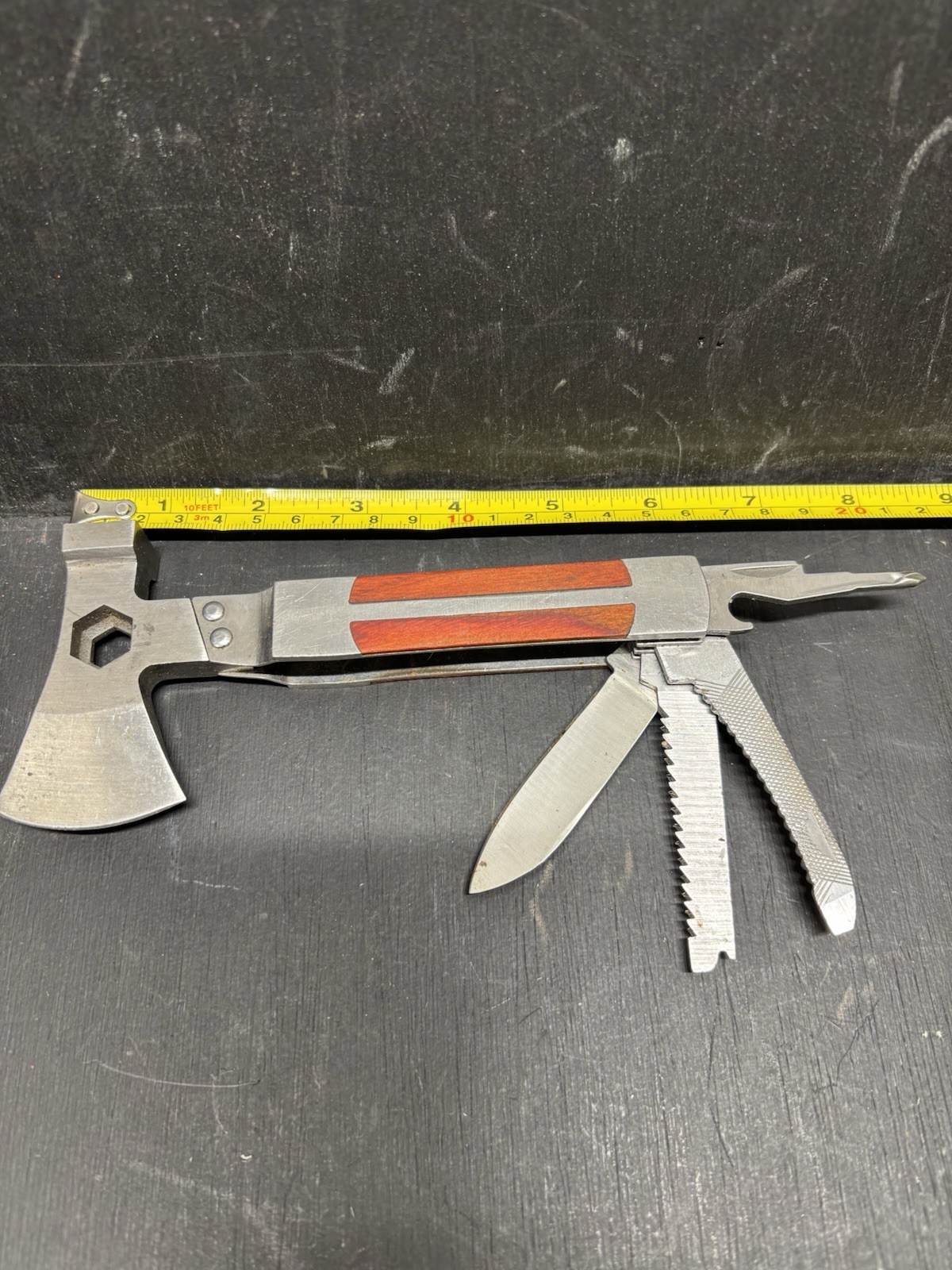 Sheffield 12-in-1 Stainless Steel Hatchet Multi Tool