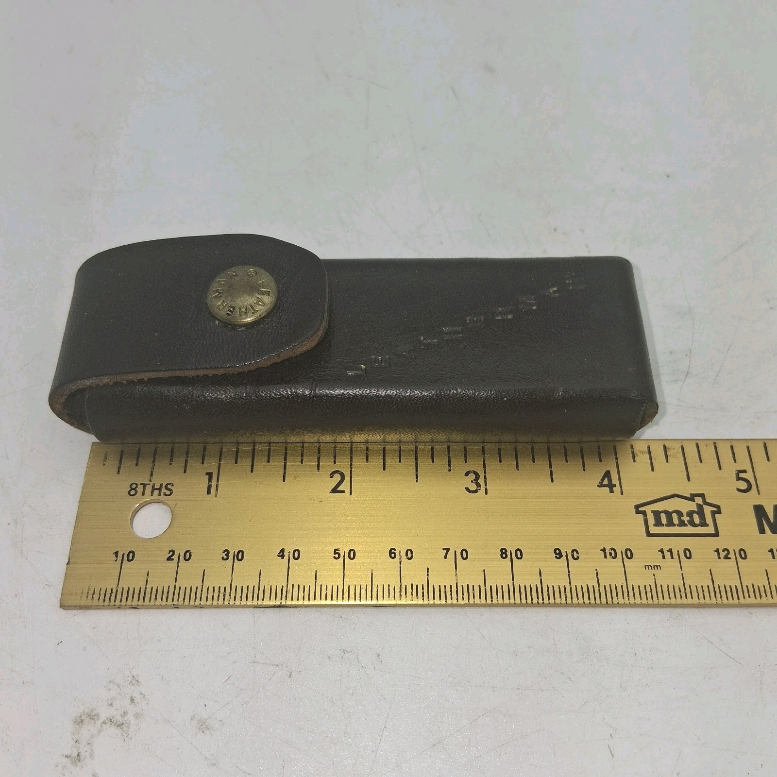 Vintage Leatherman *SHEATH CASE ONLY* Black Leather 4″ Holster Multi-tool USA