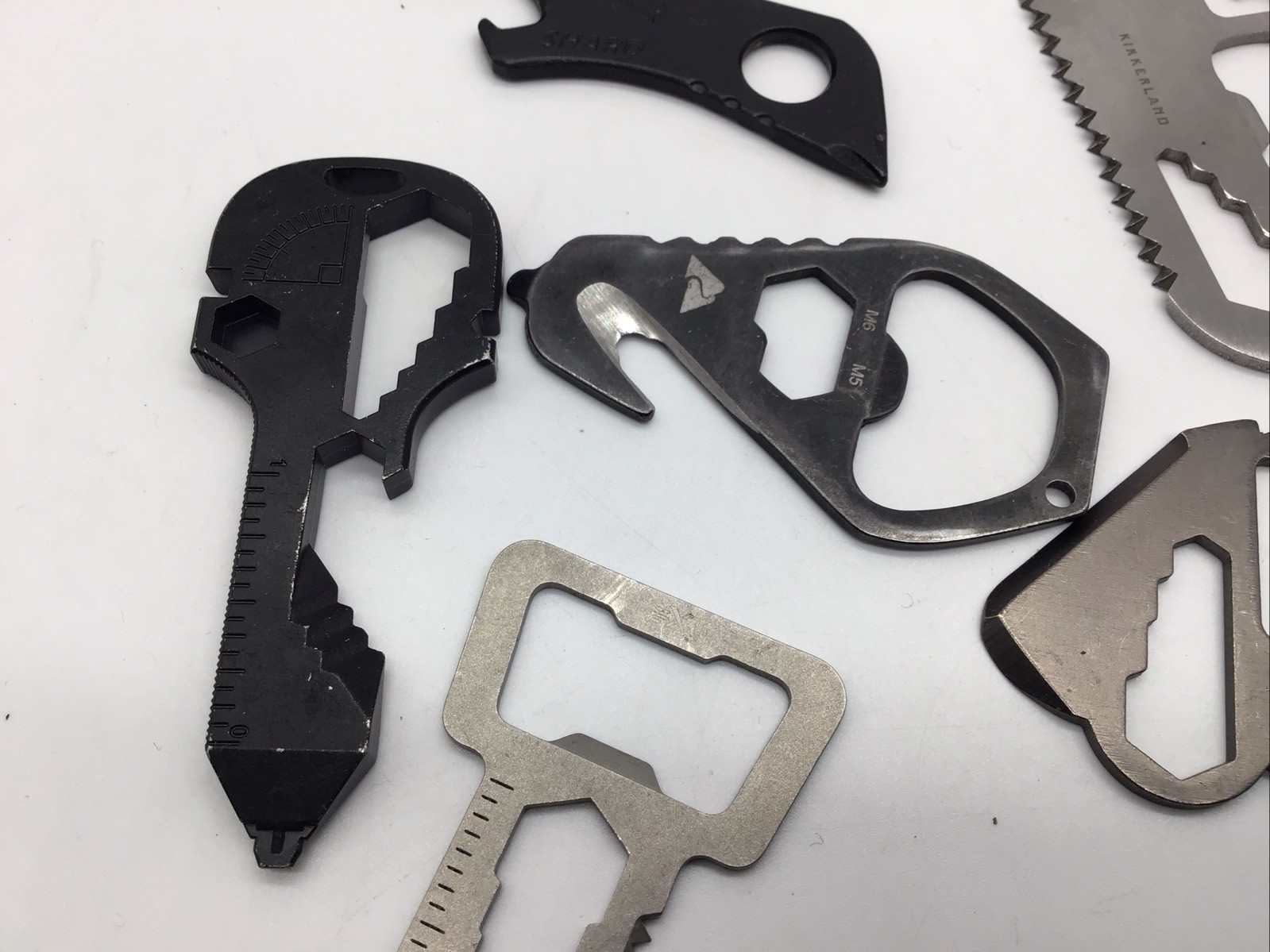 Multitool All-In-One Wrench Knife Saw Screwdriver Bottle Opener Pry Bar EDC Lot