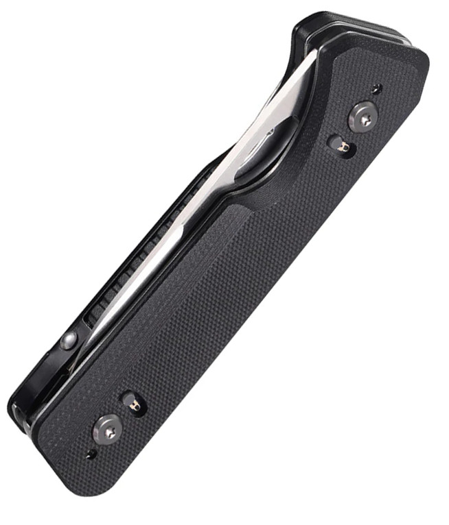 ROXON KS Multi Tool Black With Large Interchangeable Blade Scissors Pocket Clip