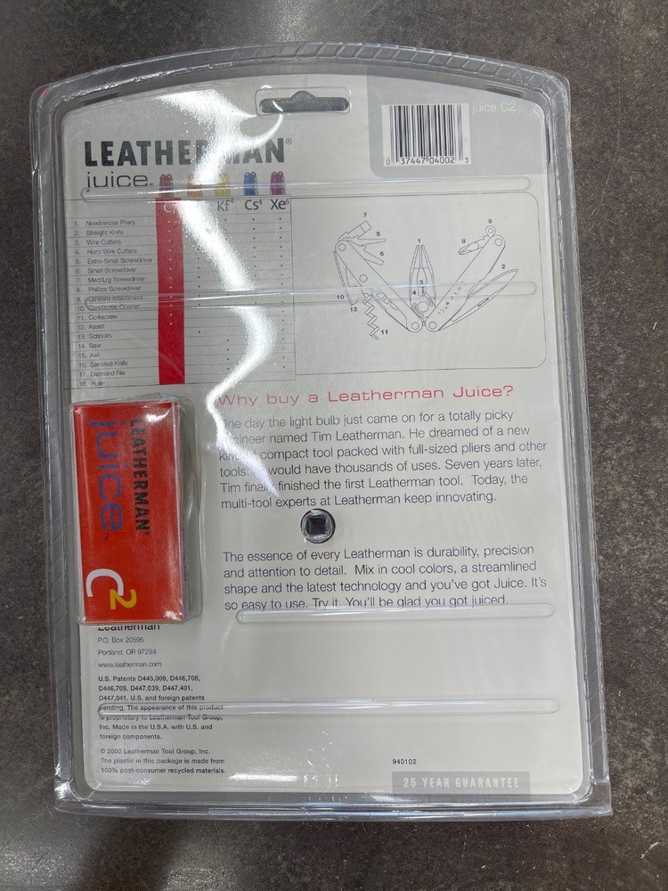 Leatherman C2 Juice (Red)