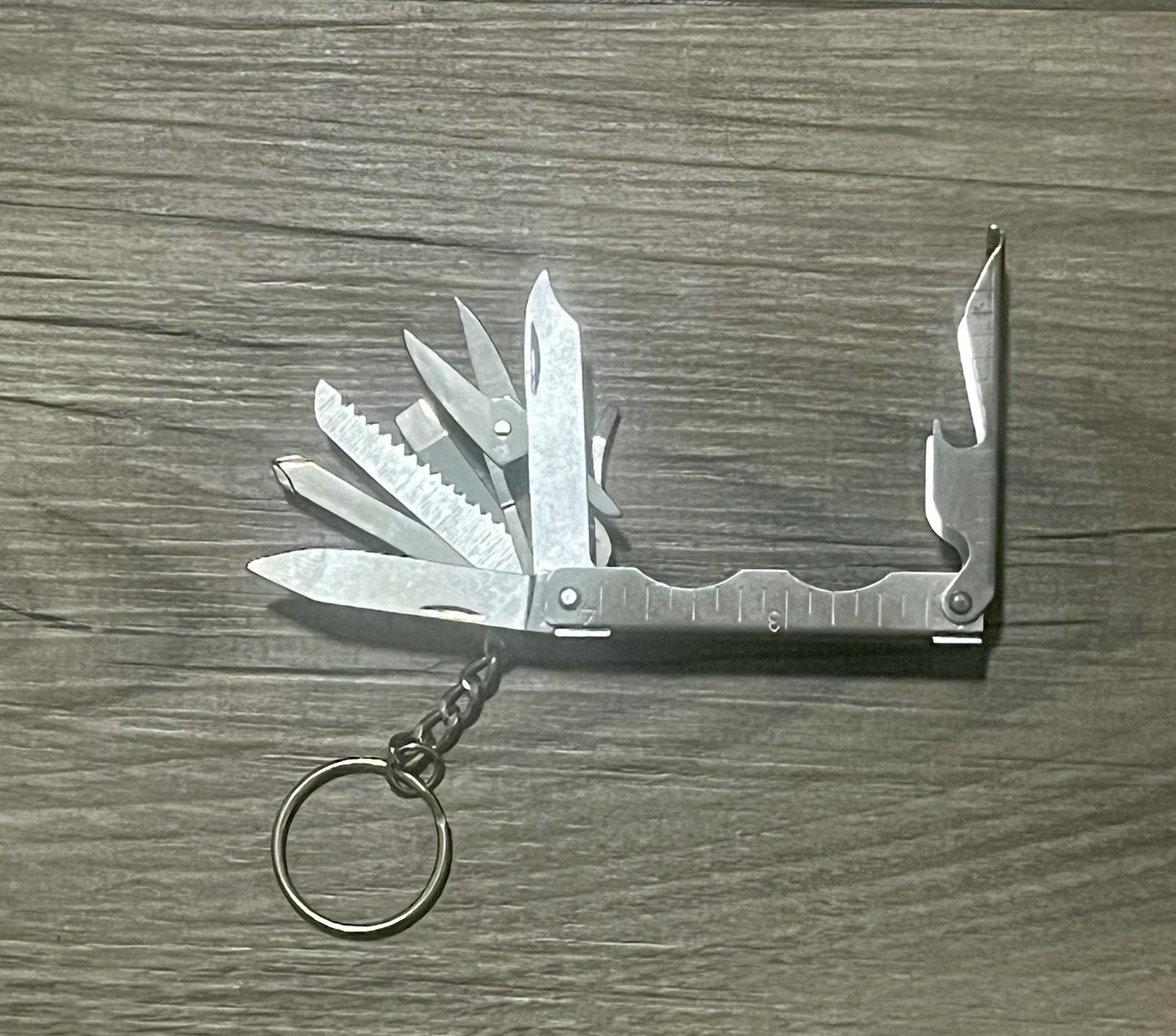 Unbranded MultiTool Folding Pocket Knife Survival Fishing Outdoor Camp Tool