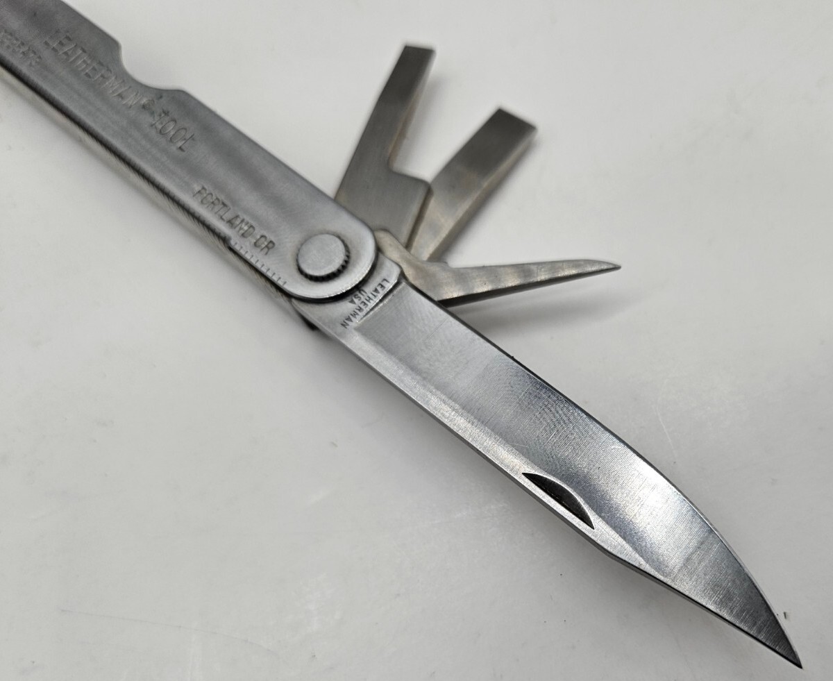 Vintage Original Leatherman Multi Tool Portland OR TM 1325473 With Pouch USA
