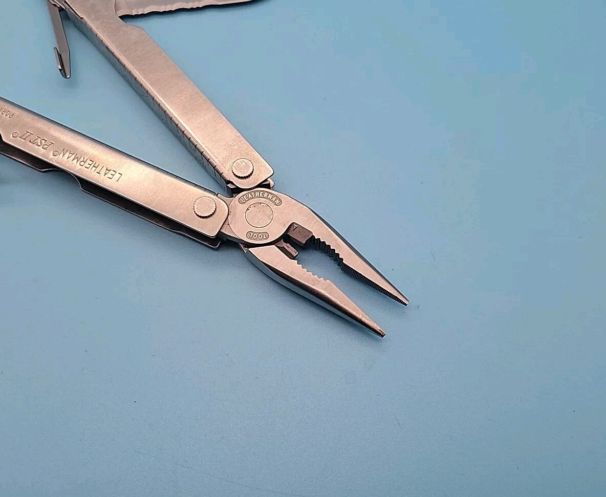 Leatherman PST II Multi-Tool Dated 0802 – Knife, Pliers, Scissors – Retired