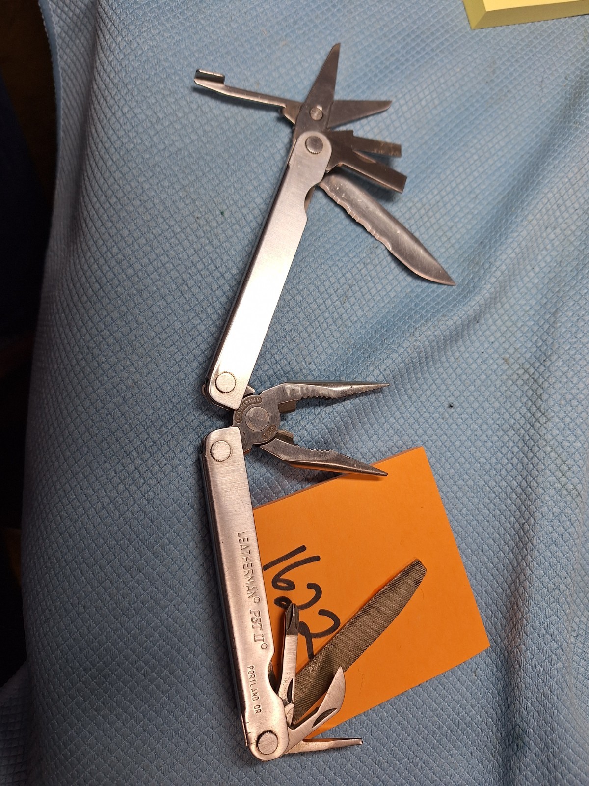 1 LEATHERMAN ORIGINAL PST11 Multi Tool Knife Excellent Lot 1622
