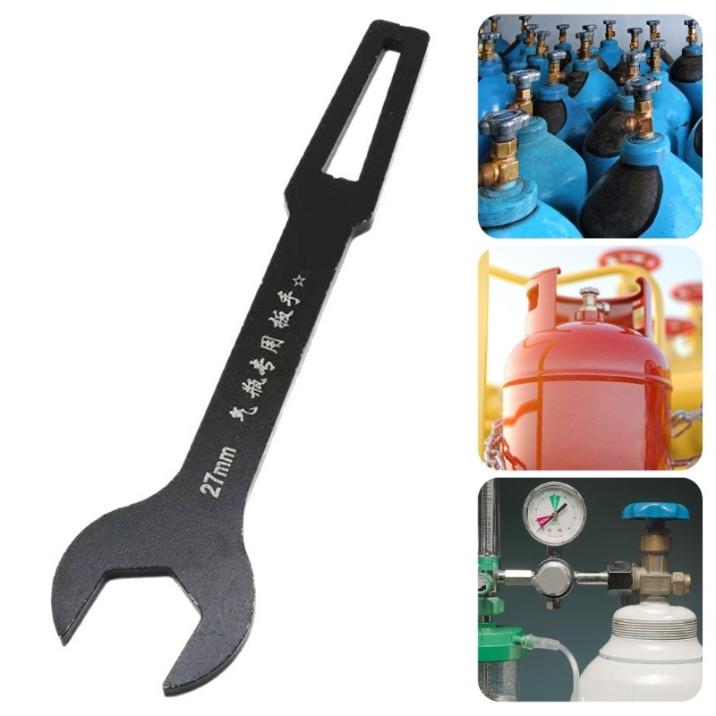 Multiple Gas Cylinder Valves Tool 45# Steel Construction Ergonomic Lightweight