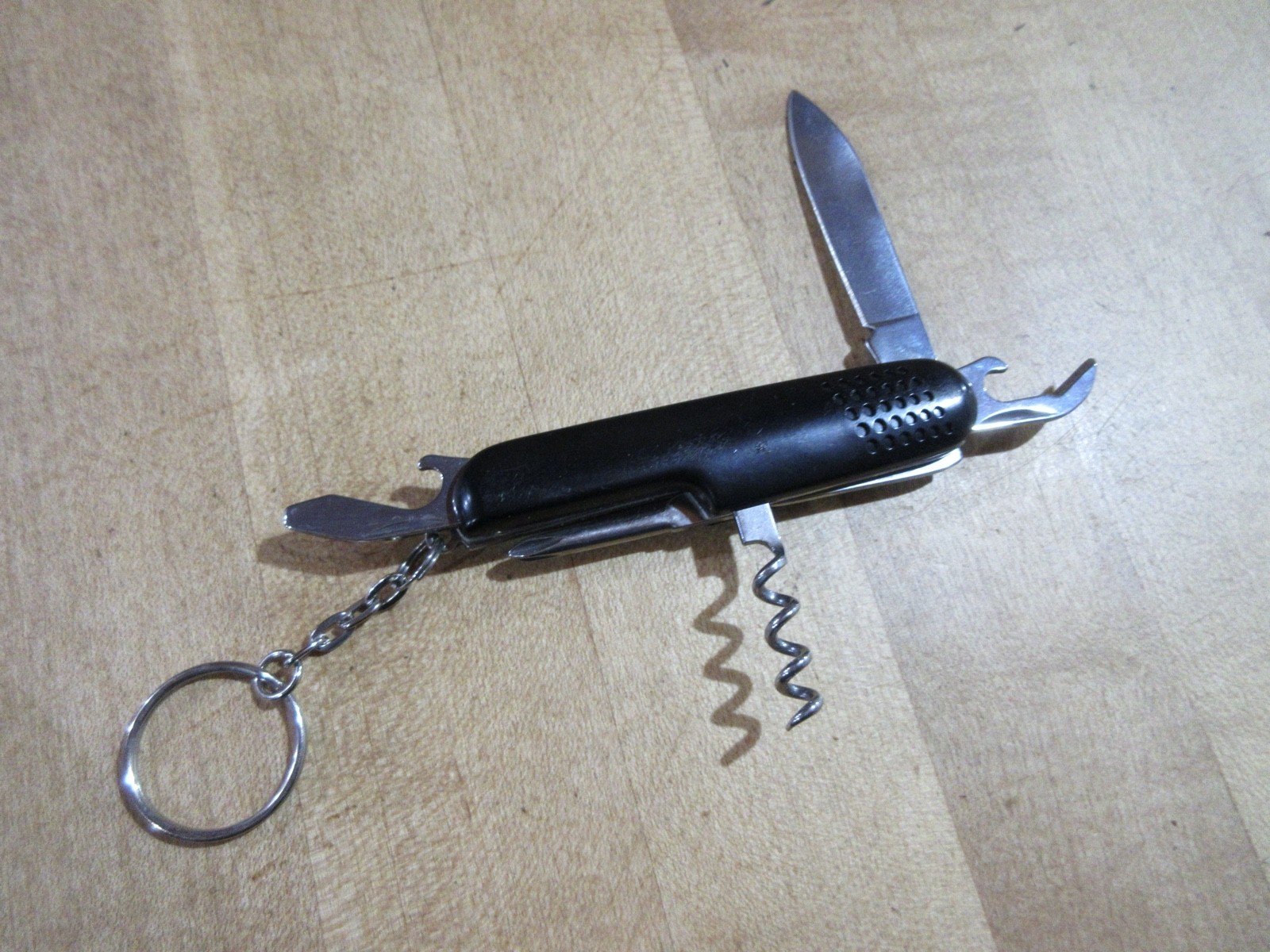 Folding multi tool Unbranded advertising Wickley Agency Hancock MI. (LKL)